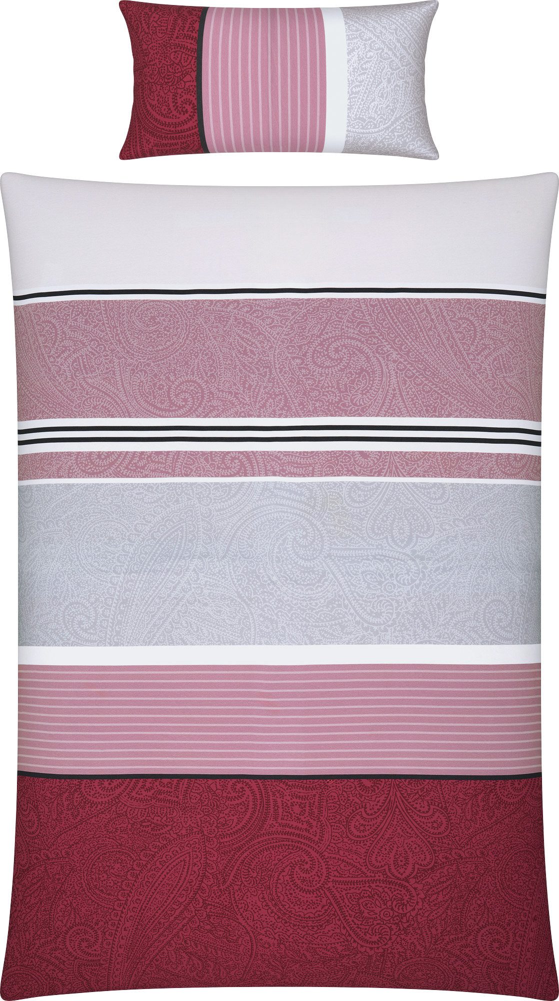 Erwin Müller Bettwäsche Bettwäsche, Jersey, Winter-Jersey Streifen günstig online kaufen