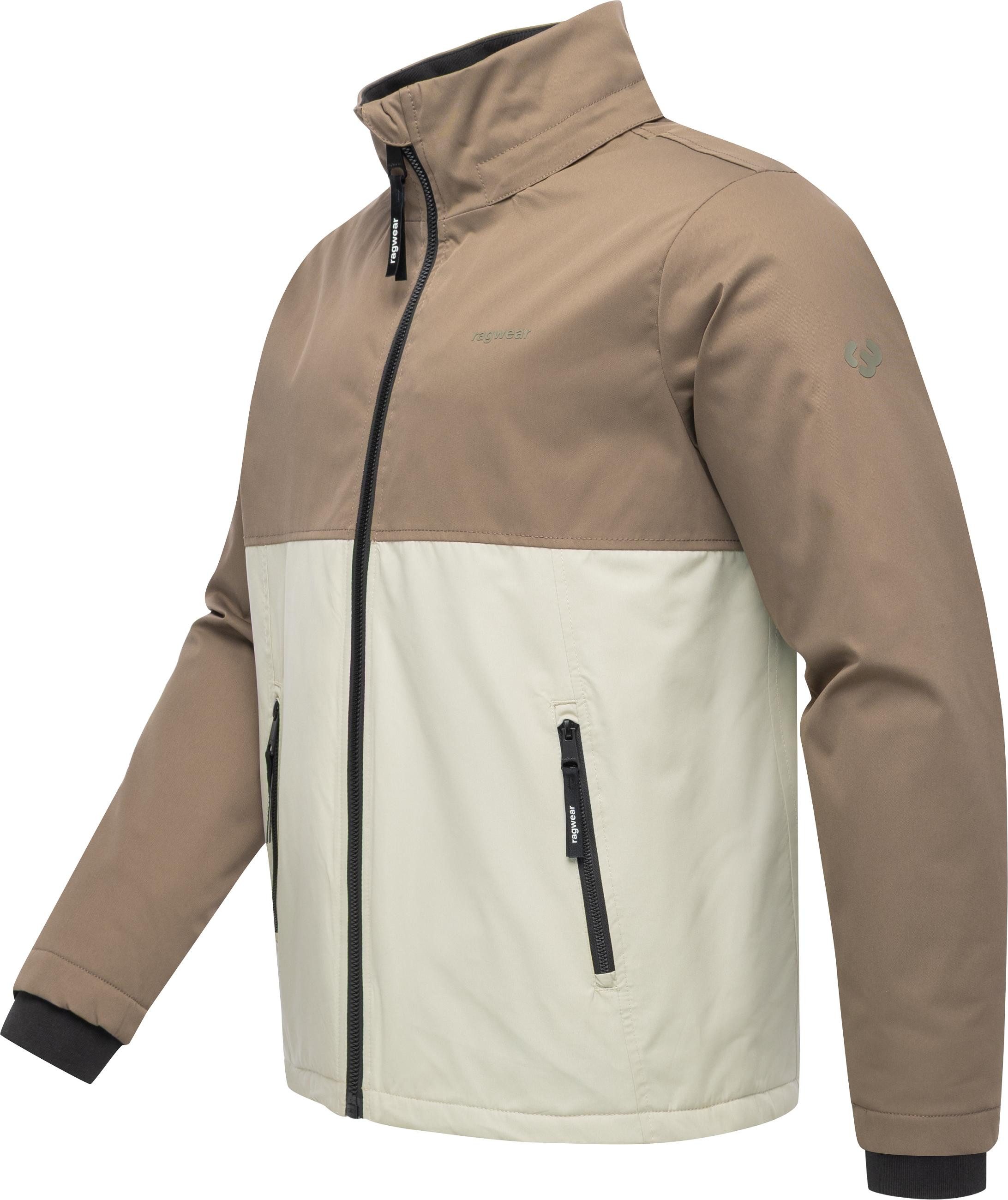 Ragwear Funktionsjacke Roaan Wasserdichte leichte Winterjacke mit Kapuze