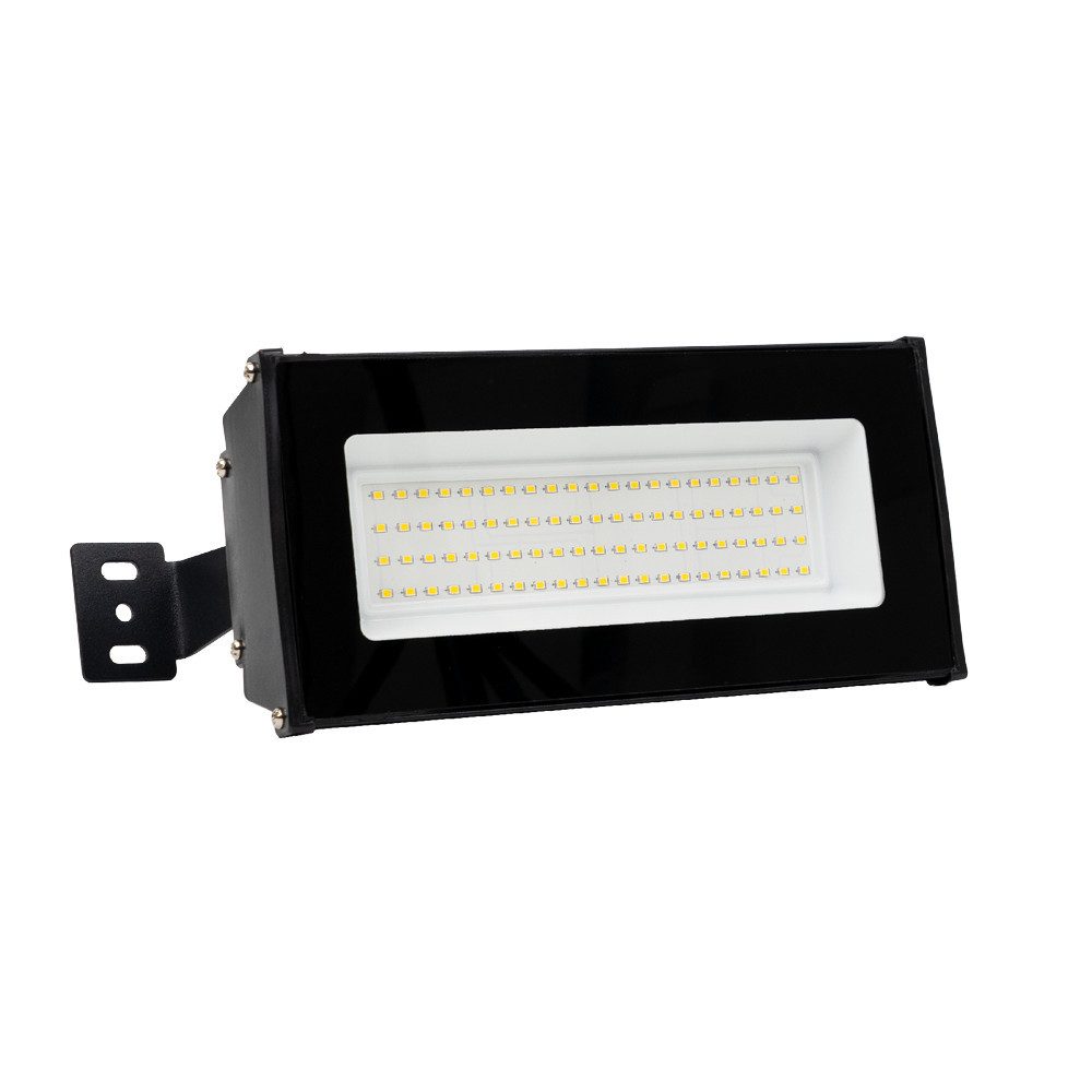 LUXULA LED Arbeitsleuchte LUXULA LED Hallenstrahler HighBay 50 W 4000 K Neutralweiß Schwarz, LED fest integriert, Neutralweiß