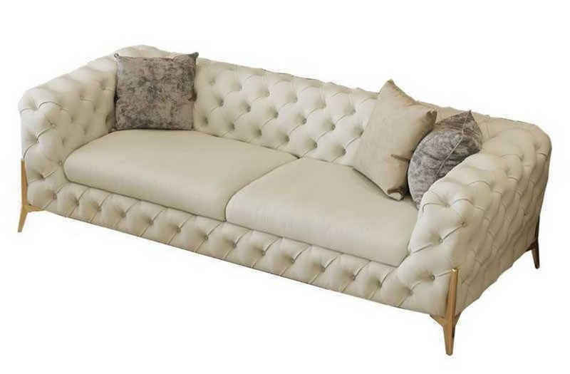 JVmoebel 2-Sitzer Sofa 2 Sitzer Designer Couch Neu Sofa Luxus Polstersofas Zweisitzer, 1 Teile, Made in Europa