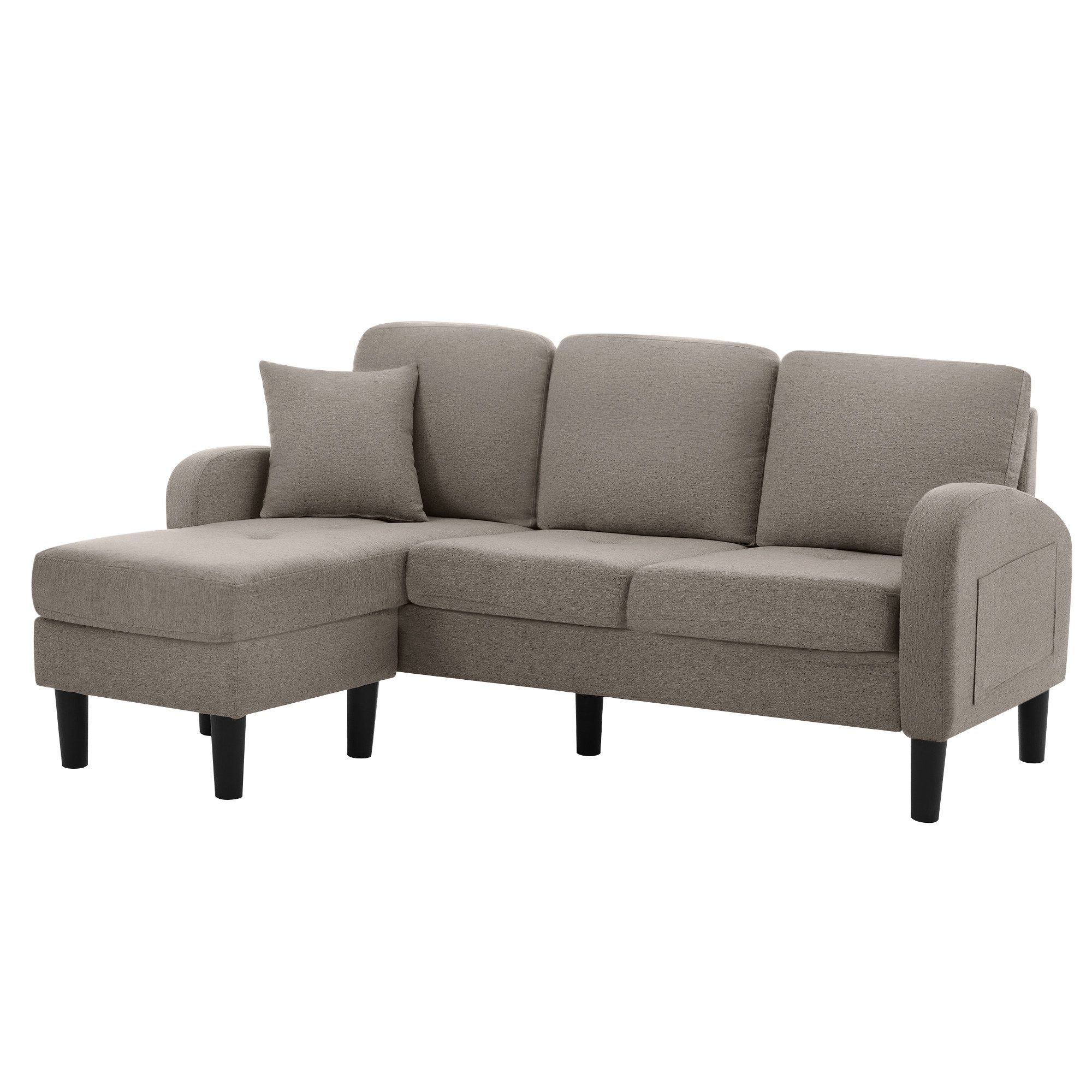 Refined Living Ecksofa L-förmiges Ecksofa mit günstig online kaufen