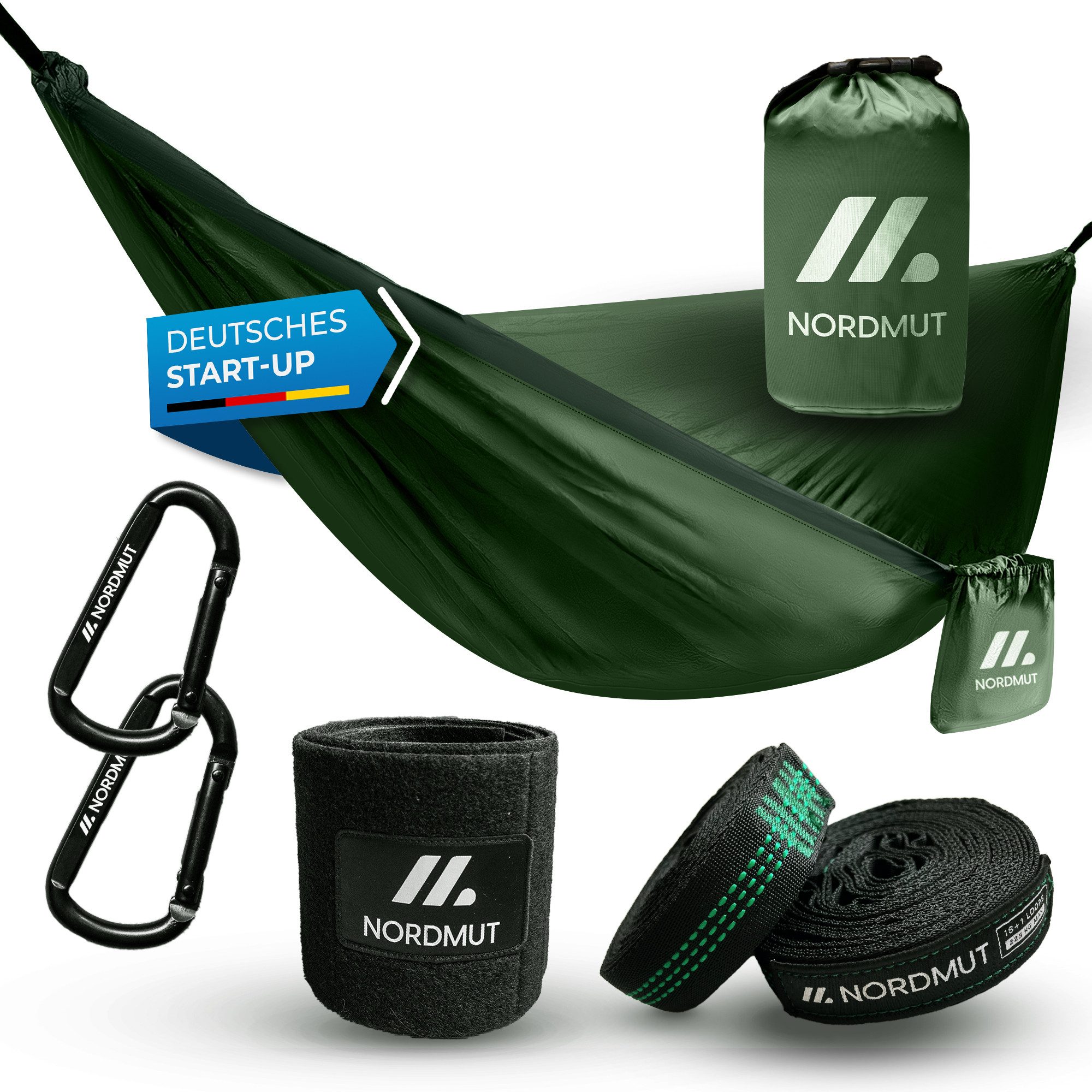 Nordmut Hängematte NORDMUT® Ultraleichte Hängematte Outdoor [mit Befestigun günstig online kaufen