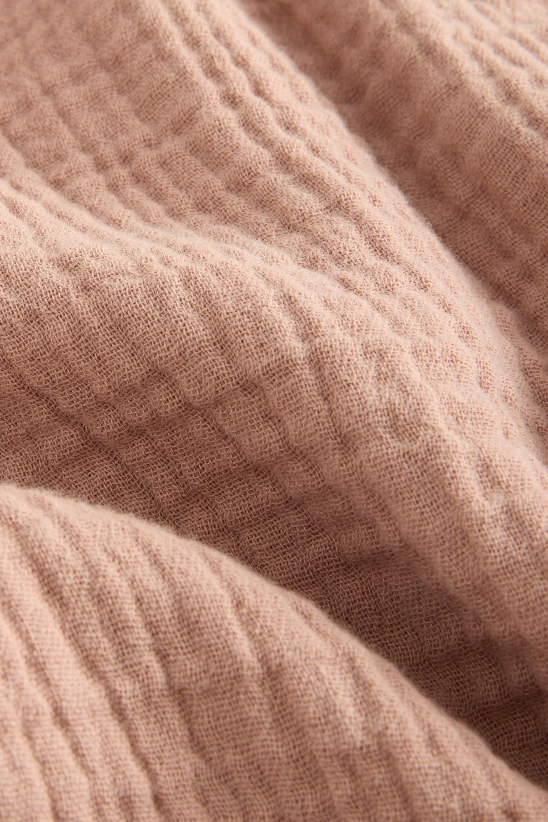 Next Stoffhose Weiche, strukturierte Hose 100 % Baumwolle (1-tlg)