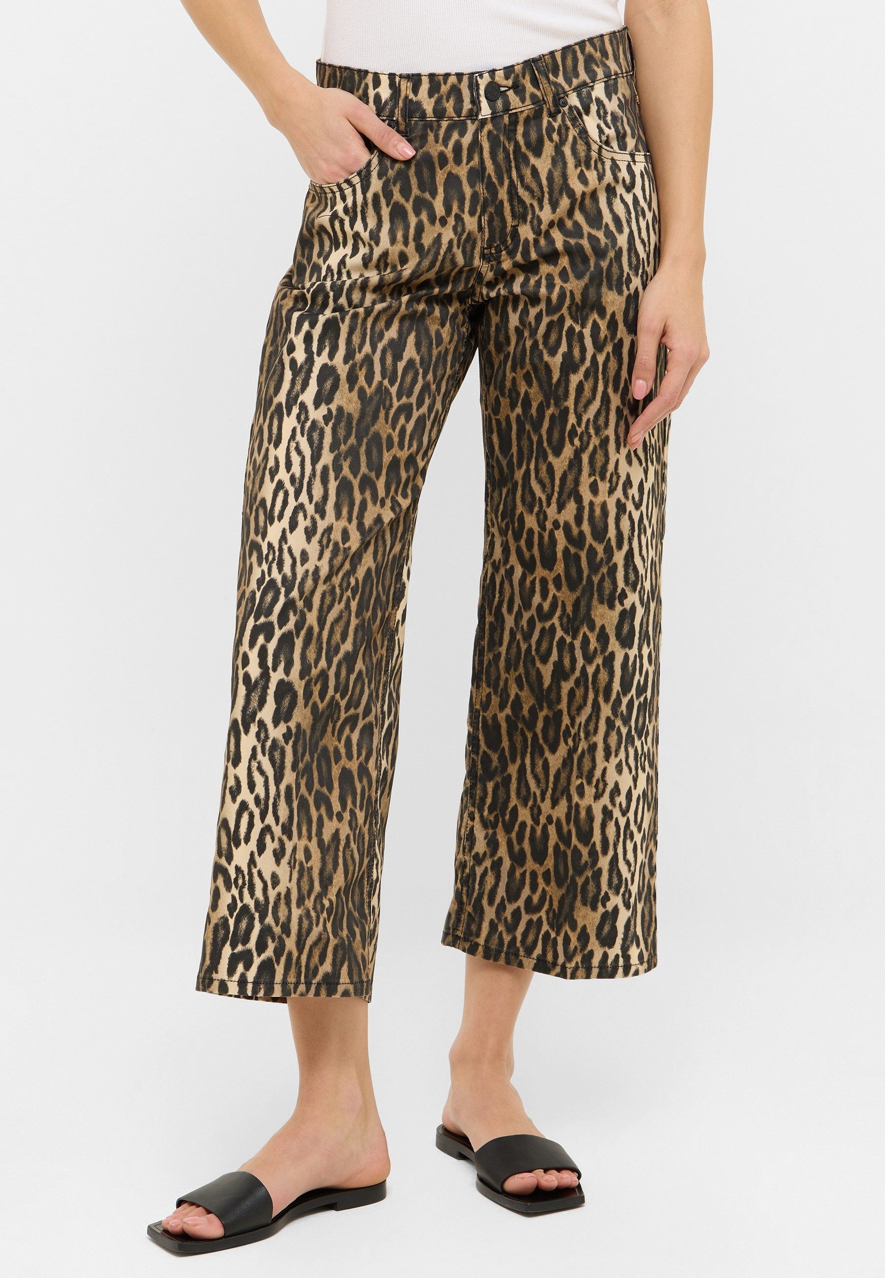 ANGELS 3/4-Hose LINN im Leo-Look günstig online kaufen
