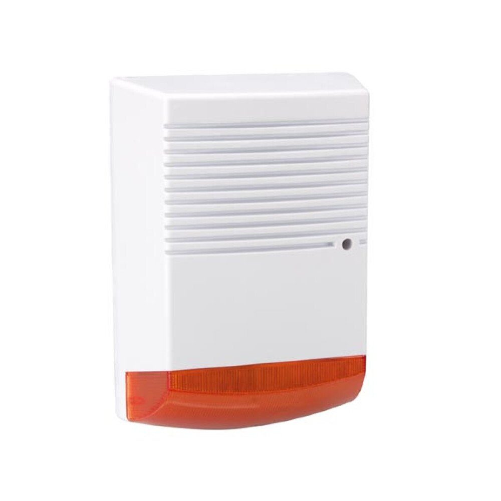 SIRENEN-ATTRAPPE MIT BLINKENDER LED Alarmsirenen-Attrappe