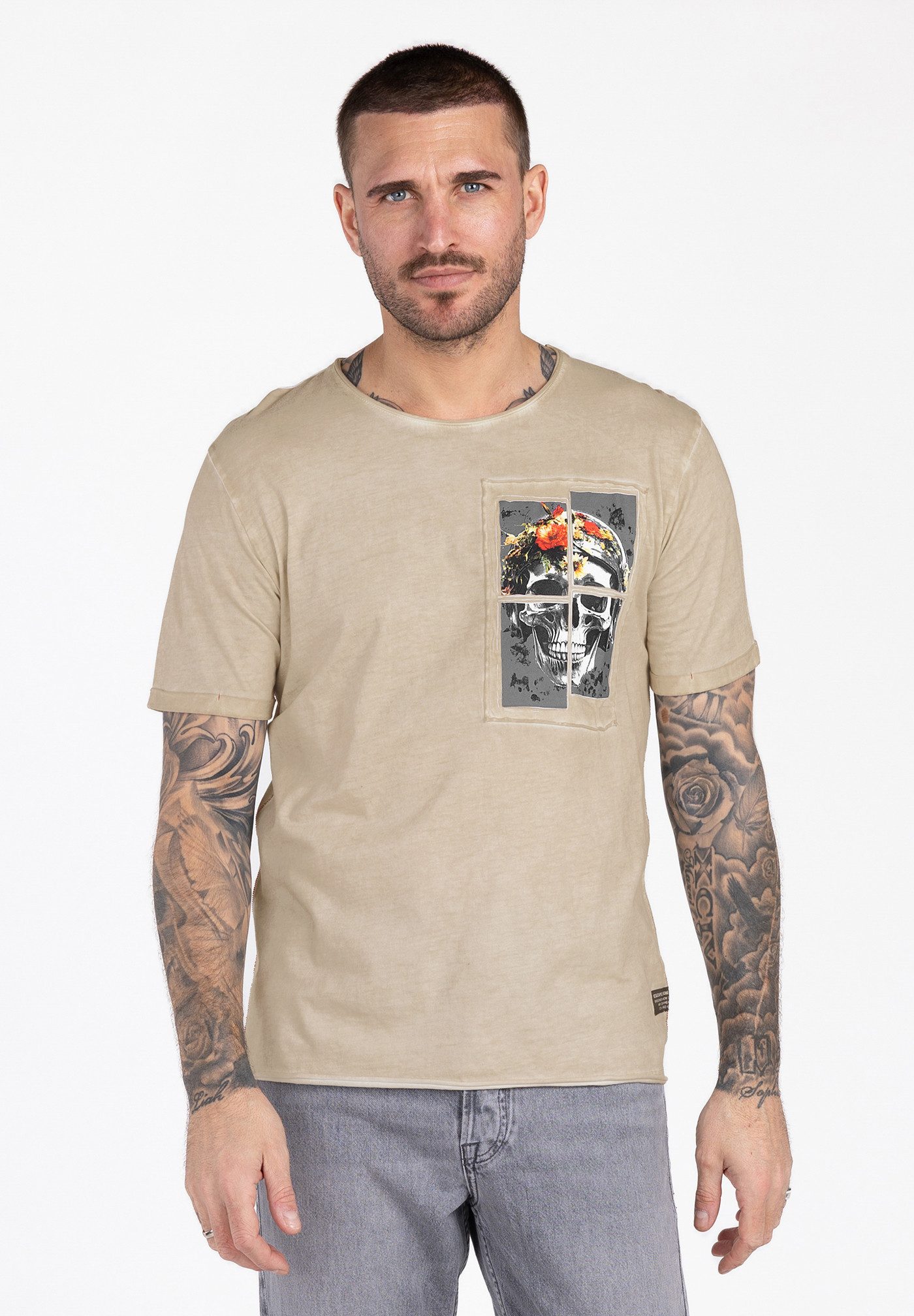 Key Largo T-Shirt MT KL FLOWER POWER round (1er) günstig online kaufen