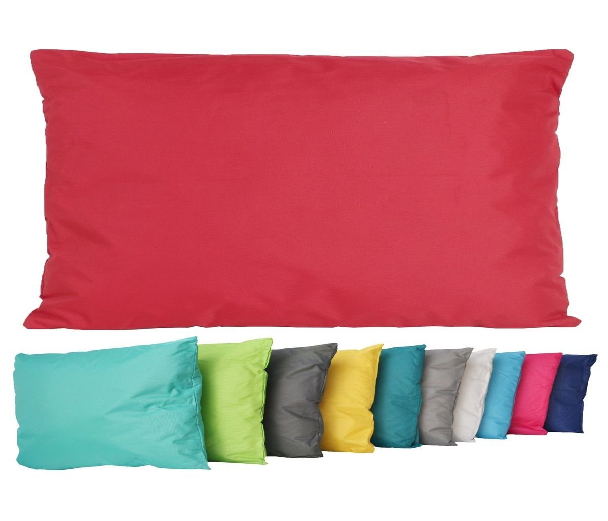 JACK Dekokissen JACK Outdoor Lounge Kissen 30x50cm Dekokissen inkl. Füllung Wasserfest, mit Lotus-Effekt, Robust, Strapazierfähig, für Innen & Außen