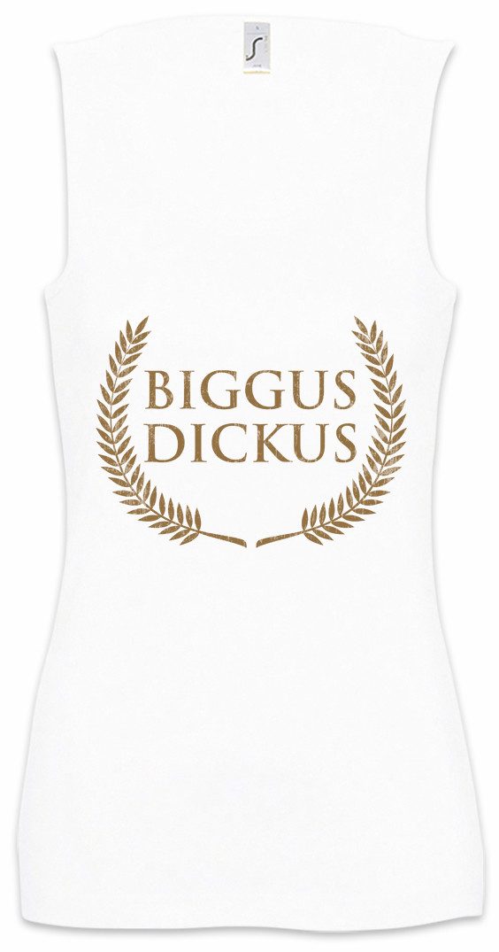 Tanktop Biggus Dickus Ärmelloses Damen T-Shirt Monty Brian Fun Das Leben