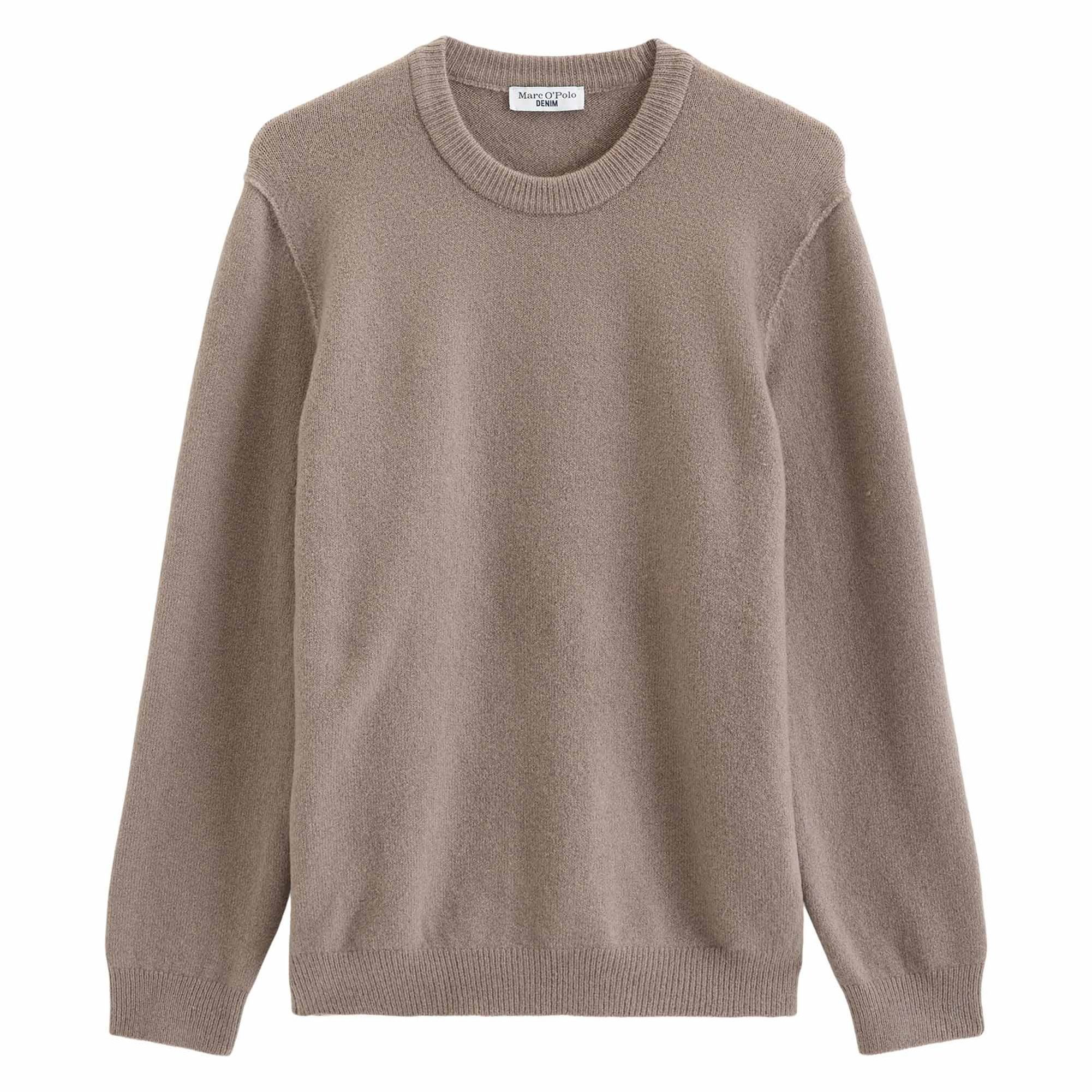 Marc O'Polo DENIM Sweatshirt Herren Strickpullover 1er Pack Wolle (Packung, 1er Pack)