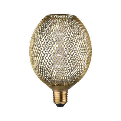 Paulmann LED-Leuchtmittel Metallic Glow Globe messing Helix 130lm 3,5W 1800K 230V