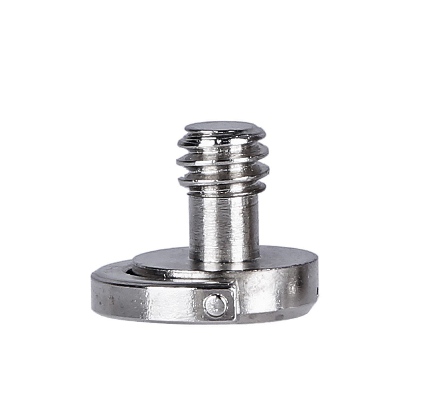 ayex Klipschraube 1/4" Adapterschraube für Wechselplatte Kugelkopf Stativ Kamerastativ