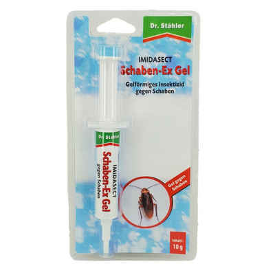 Dr. Stähler Insektenvernichtungsmittel 10g Schaben Ex Gel, 10 g
