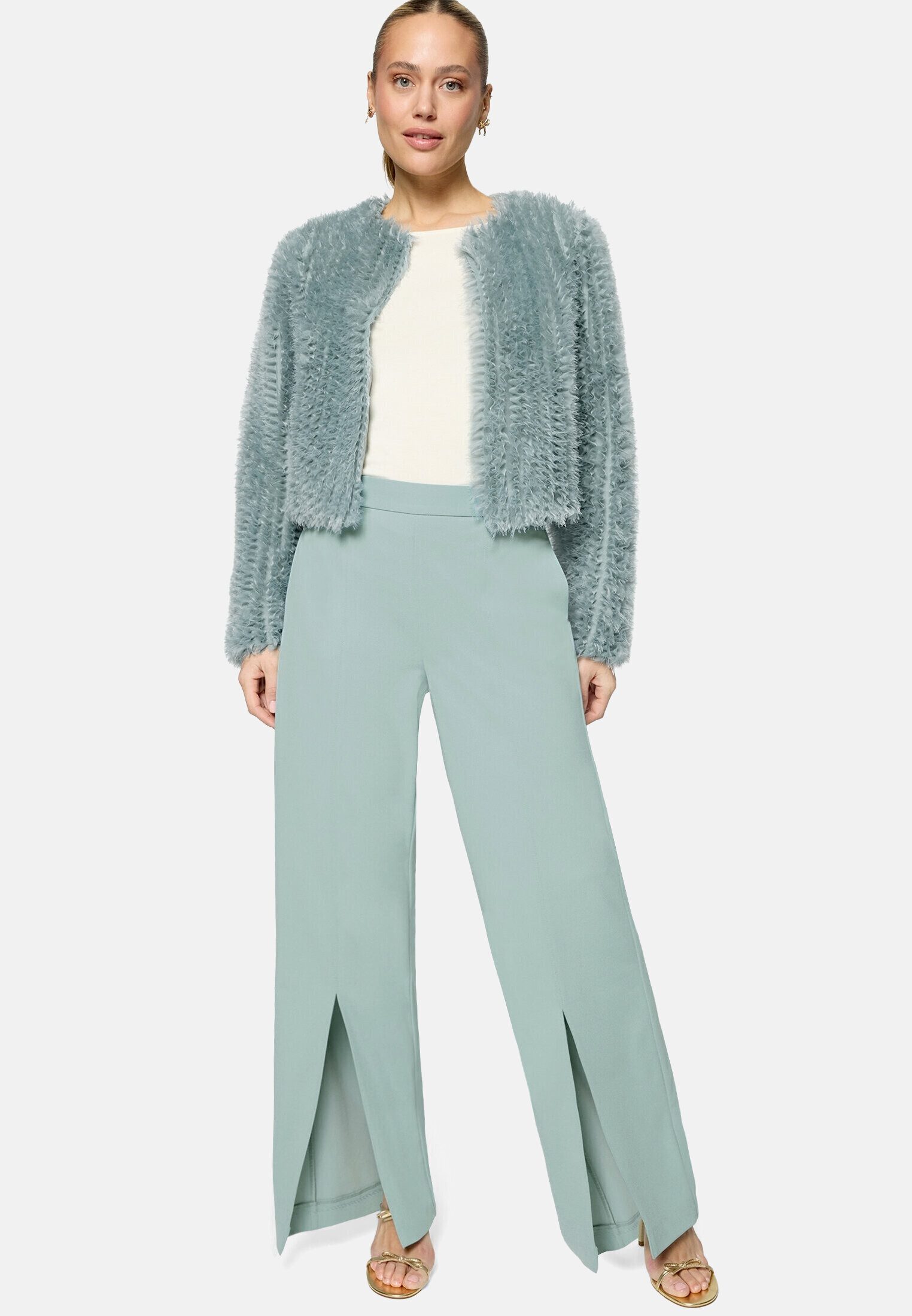 Zero Jackenblazer Damen mit Struktur Material