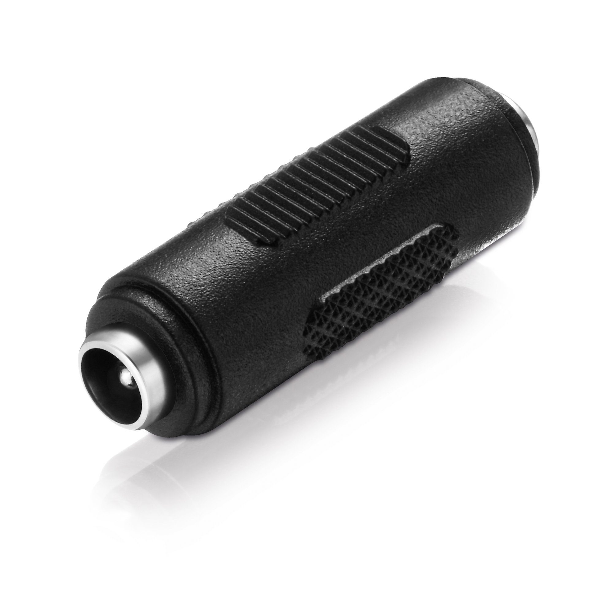 Goobay Niedervolt Koppler (DC-Hohlbuchse auf DC-Hohlbuchse) 2-polig, 5,5x2,1m Stromkabel