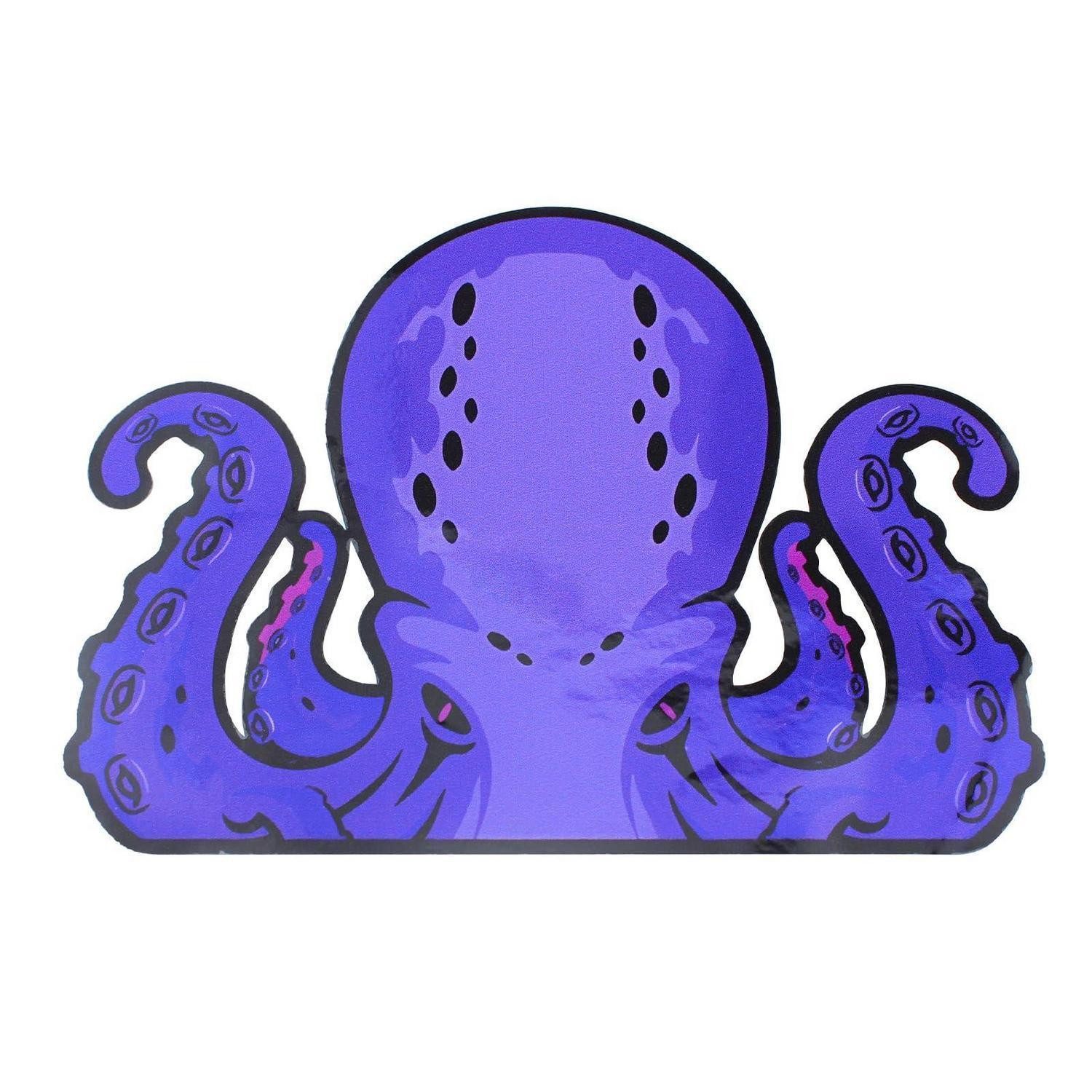 LuxusKollektion Aufkleber Aufkleber Oktopus lila PVC Teilweiser Oktopus(1stück, 16cm*11.5cm)