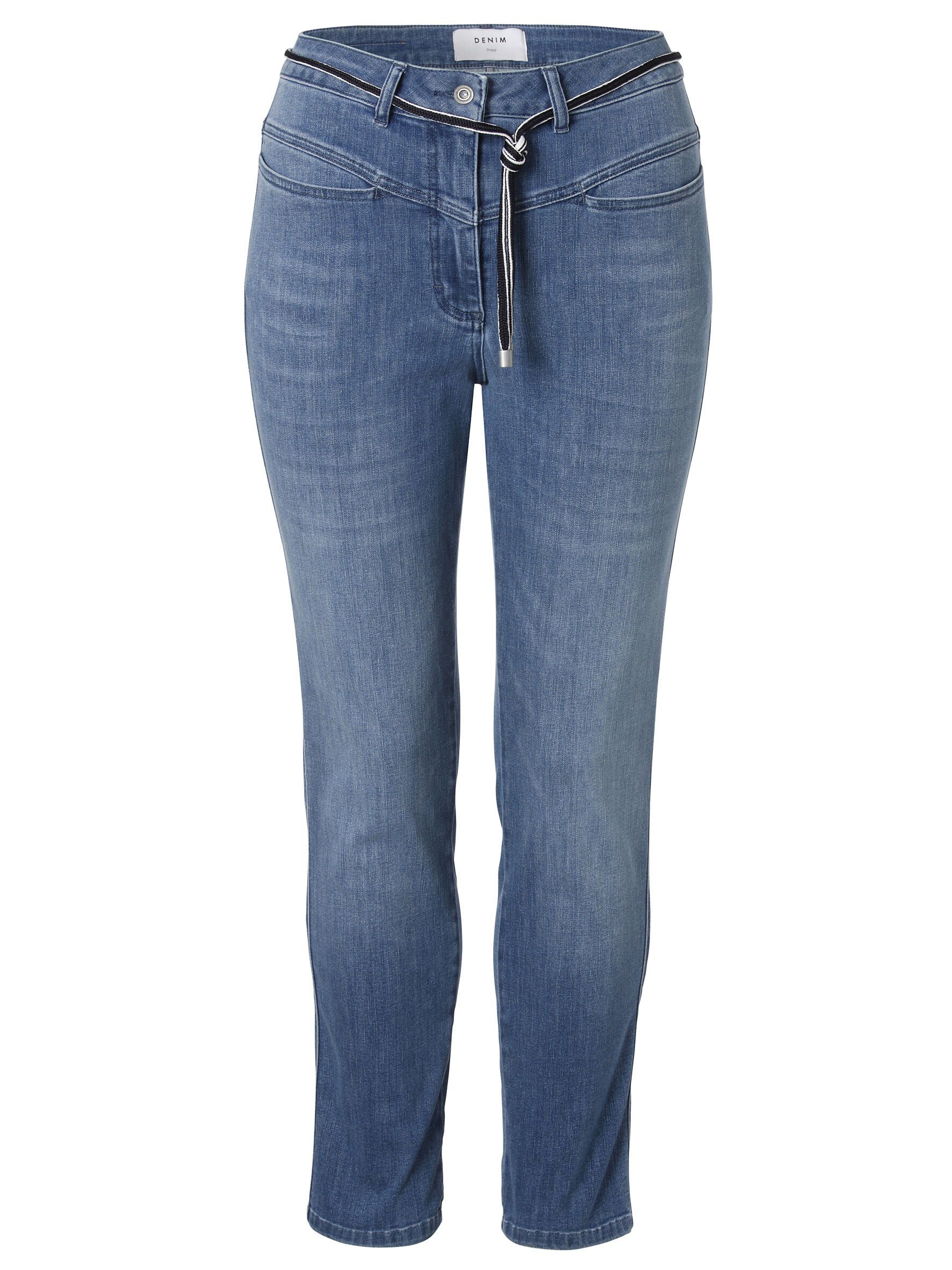 FRAPP Slim-fit-Jeans mit Ziernähten