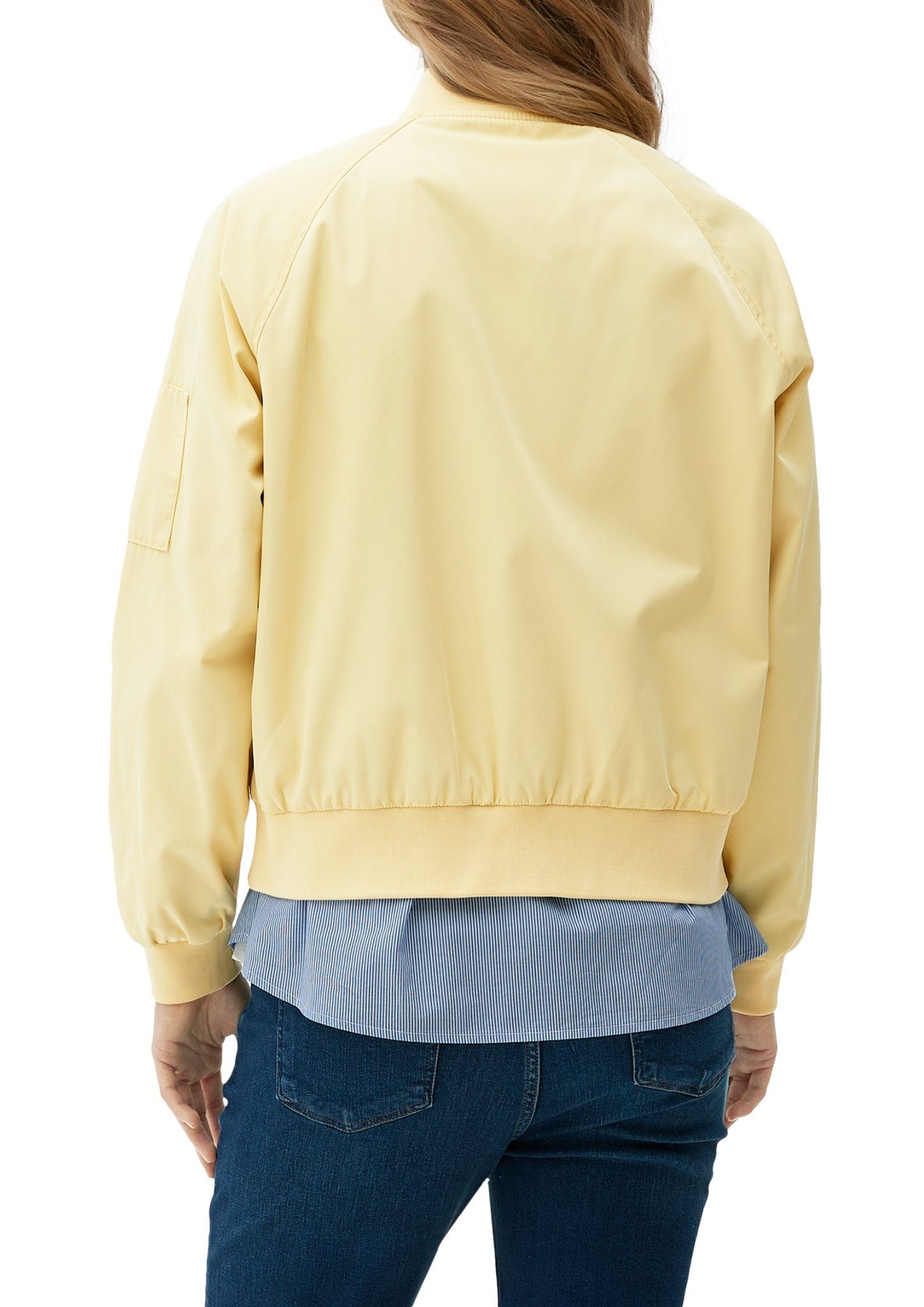 s.Oliver Blouson Blouson mit Ziptasche