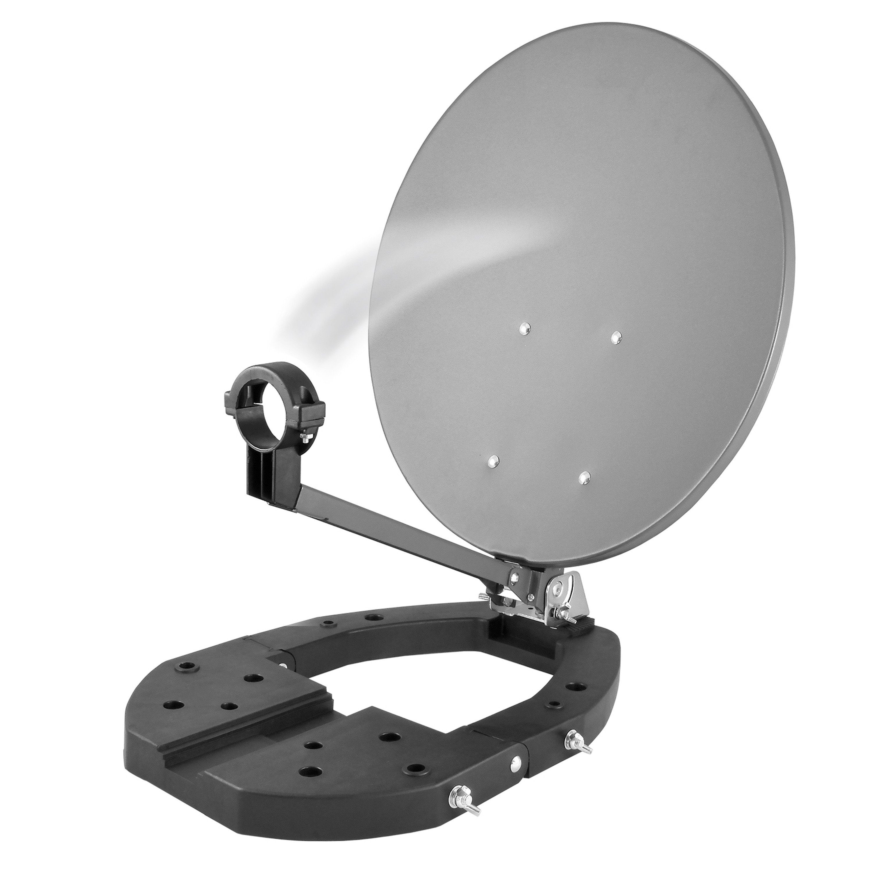 Comag COMAG SAT Camping-Set Easyfind CD08, Komplett-Set inkl. Sat Receiver Camping Sat-Anlage