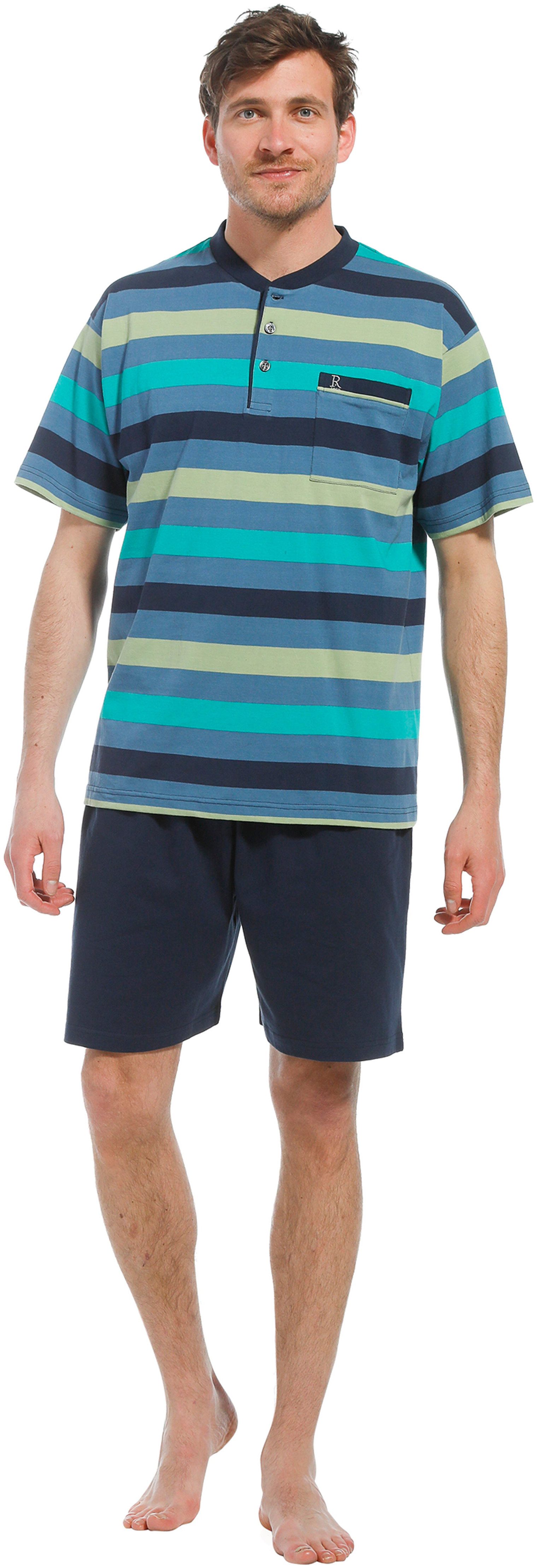 Robson Pyjama Herren Shorty Schlafanzug (2 günstig online kaufen