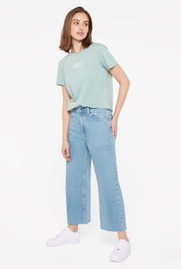 Harlem Soul Mom-Jeans mit offener Kante am Saum