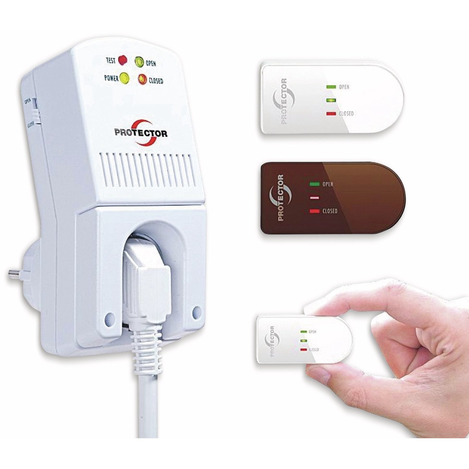 Protector PROTECTOR Abluftsteuerung AS-5020.3, Funk Fensteröffnungsmelder