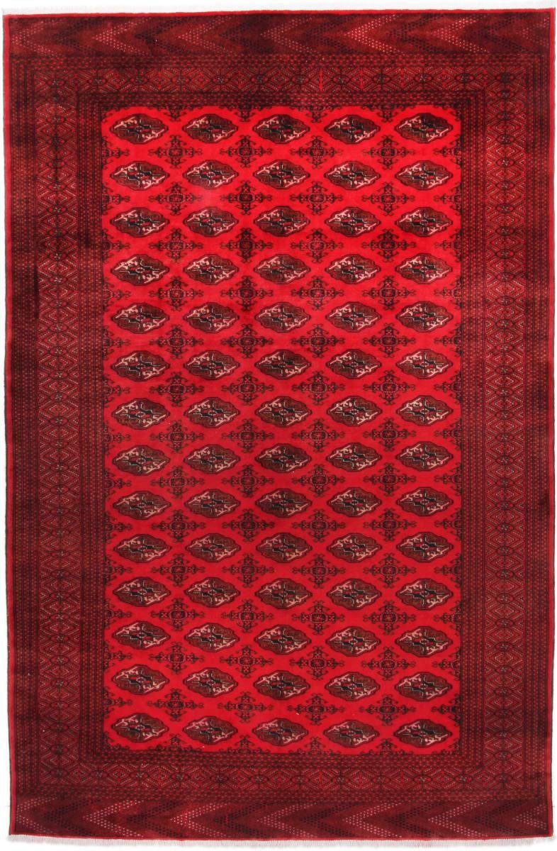 Orientteppich Turkaman 220x330 Handgeknüpfter Orientteppich / Perserteppich, Nain Trading, rechteckig, Höhe: 6 mm