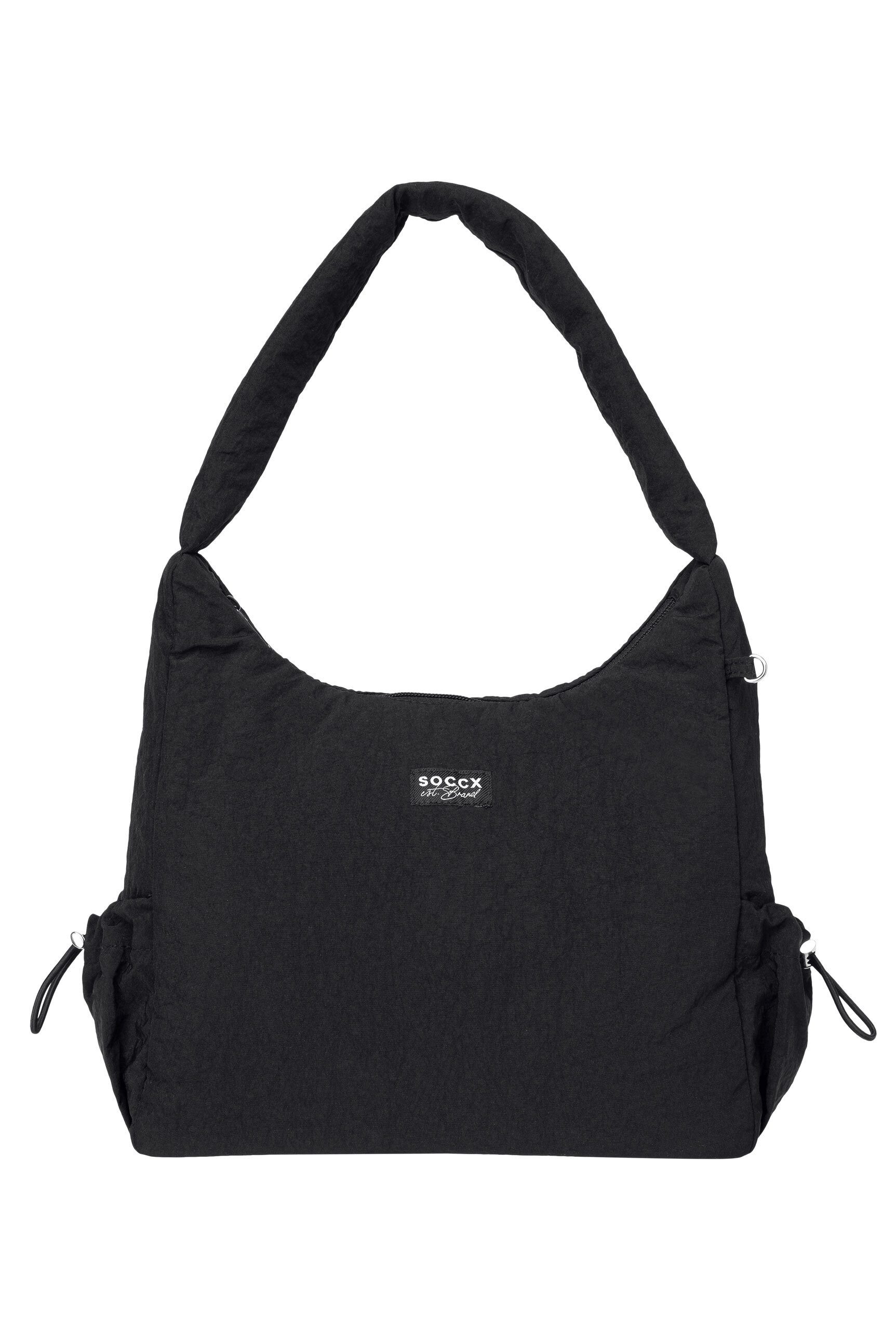 SOCCX Schultertasche, mit Seitenfächern günstig online kaufen