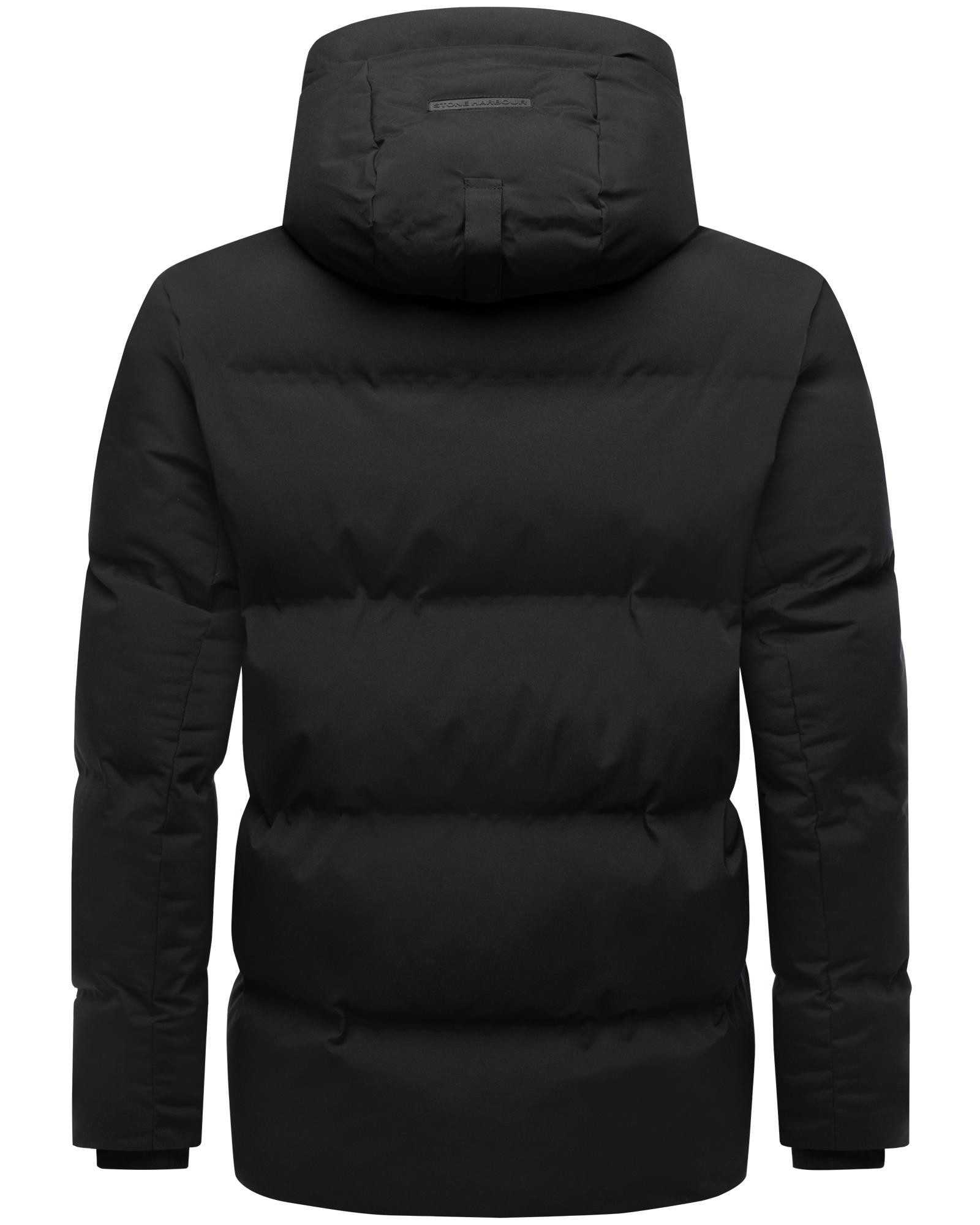 Stone Harbour Steppjacke Taviaan XX Gesteppte Herren Jacke mit Kapuze – Bild 3 von 5