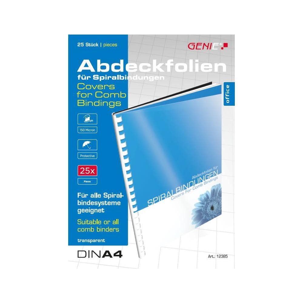 Prospekthülle Deckblätter DIN A4 Transparent