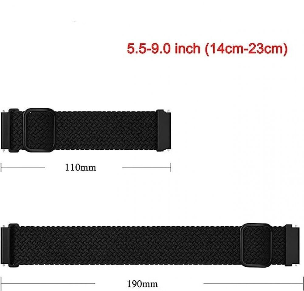 Uhrenarmband Uhrenarmband Samsung für MOUTEN Gewebtes Galaxy watc4/5 pro