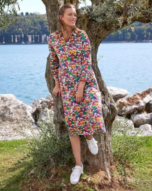 Brigitte von Schönfels Hemdblusenkleid Hemdblusenkleid mit Blumen