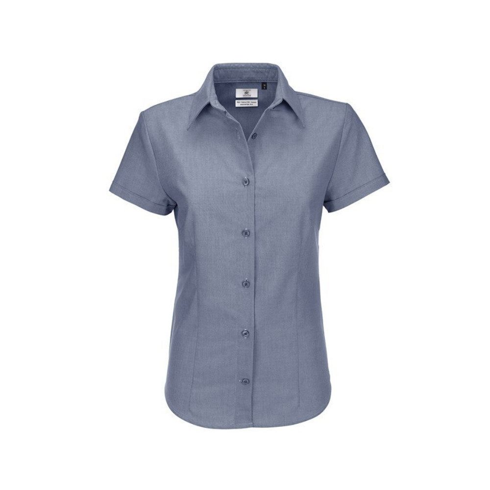 B&C Kurzarmhemd Damen Hemd Businesshemd Shirt günstig online kaufen