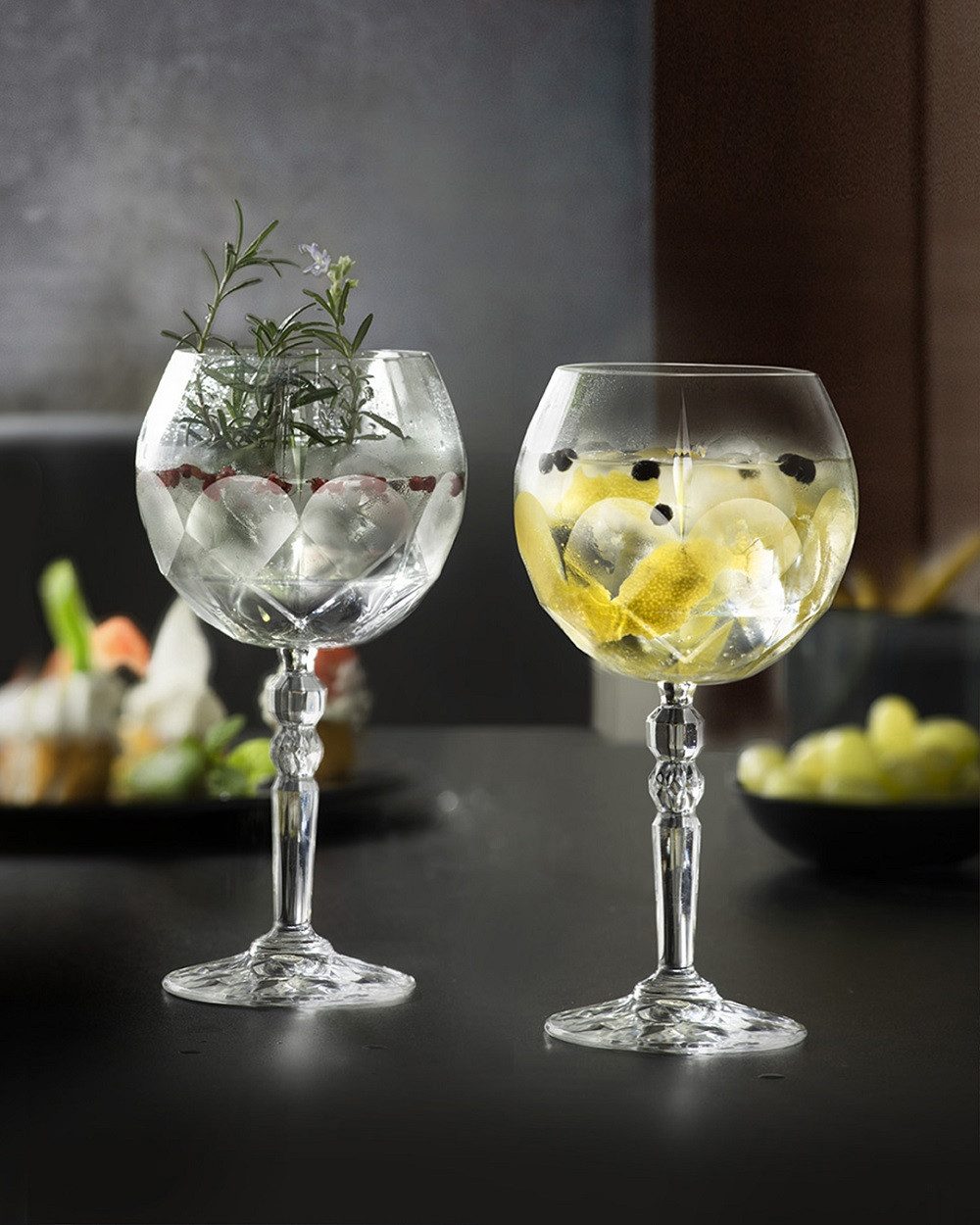 RCR Cocktailglas RCR Alkemist Gin Tonic Glas 580 ml 6er Set, Kristallglas