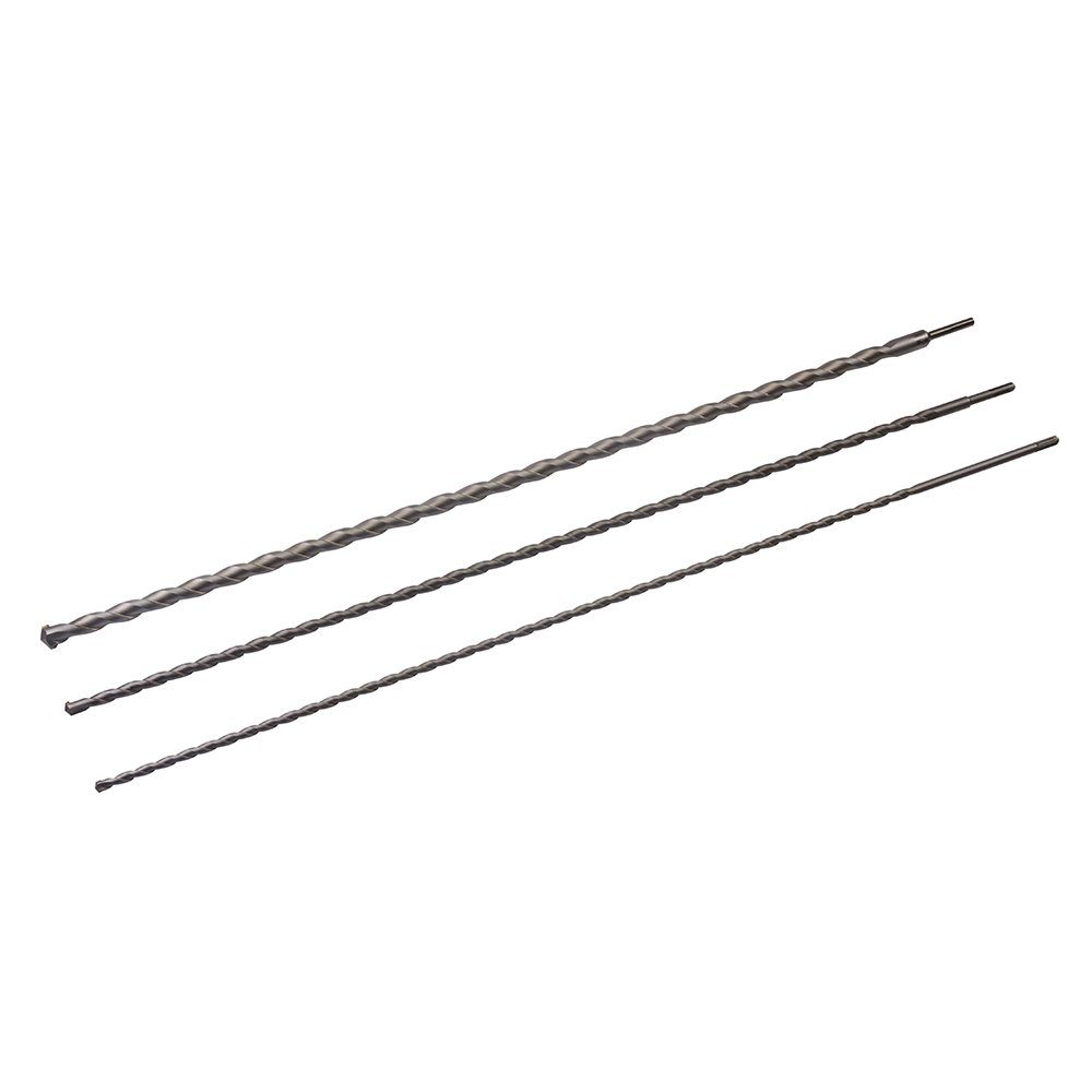 Steinbohrer SDS-Plus Steinbohrer Satz 100 cm / 1000 mm 12-16-24 mm günstig online kaufen