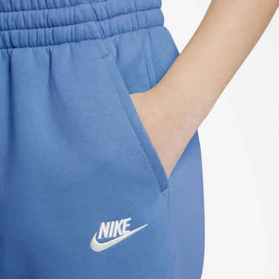 Nike Sportswear Jogginghose CLUB FLEECE BIG KIDS' (GIRLS) HIGH-WAISTED FITTED PANTS