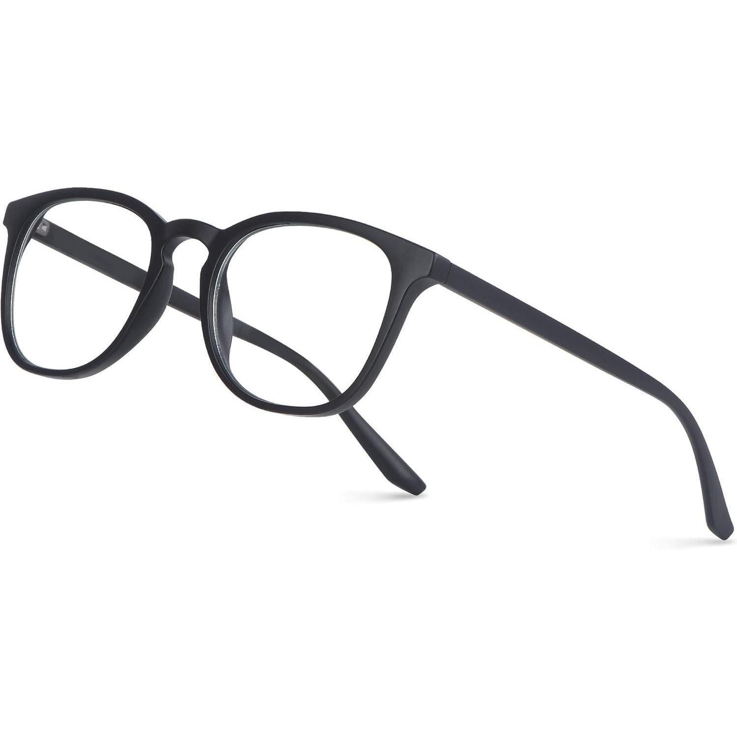 Brille Computerbrille Blaulichtfilter Entspiegelt PC Modern Matte Black