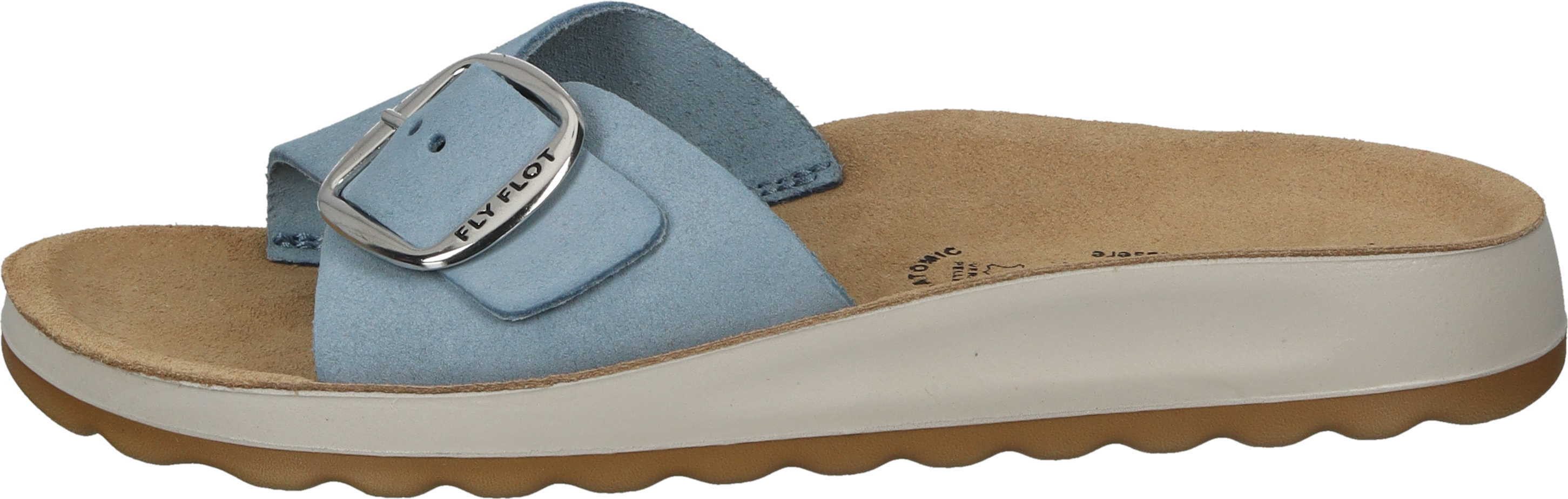 Fly Flot Pantoletten Pantolette aus Veloursleder günstig online kaufen