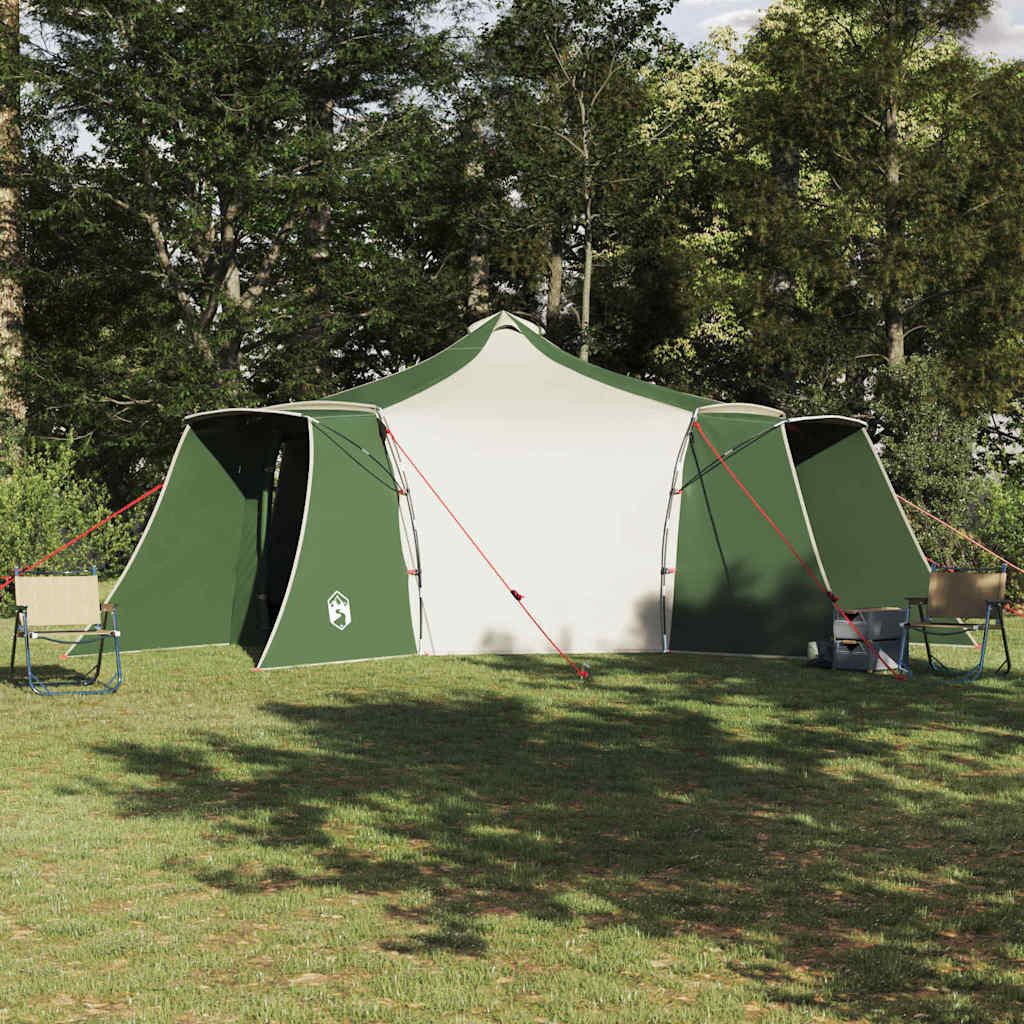 furnicato Faltzelt Family Tipi Zelt Grün 492x492x275 cm - Geräumig & Winddicht, (1 tlg)