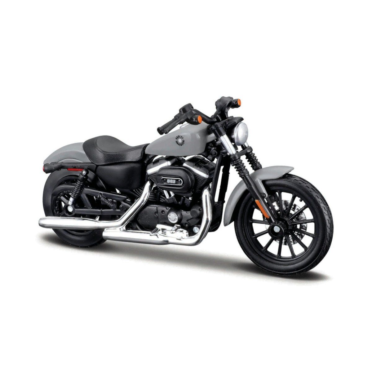 Maisto® Modellmotorrad 2022 Sportster Iron 883 (grau), Maßstab 1:18