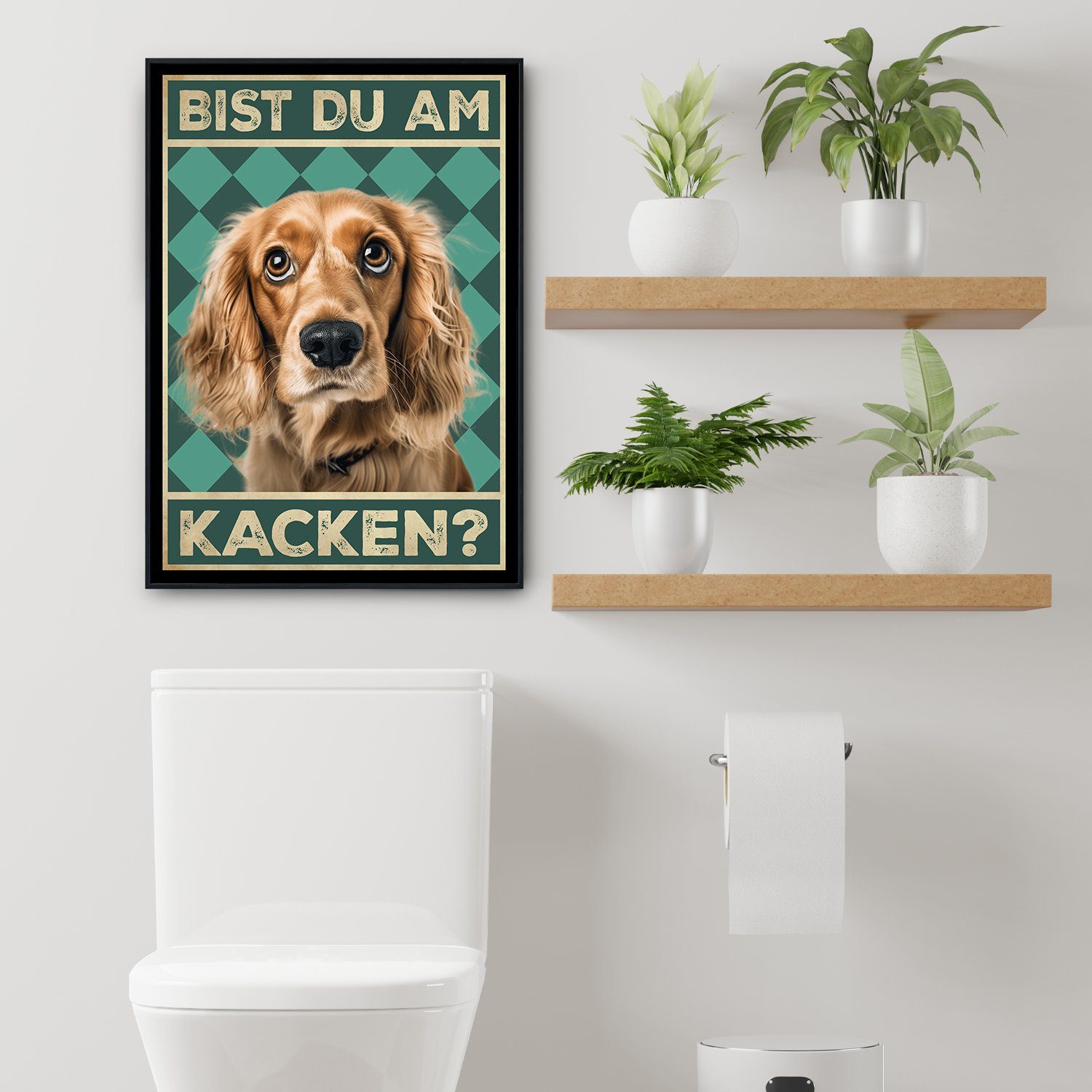 Tigerlino Poster Bist du am Kacken? günstig online kaufen