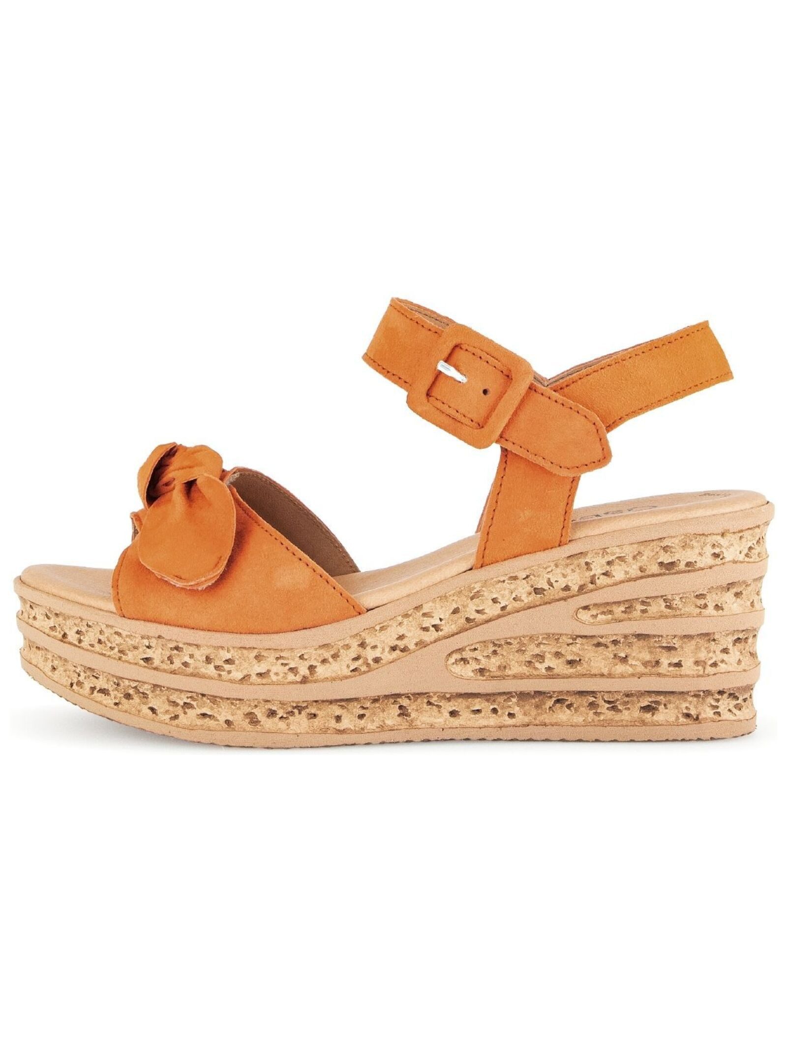 Gabor Sandalen Veloursleder Keilsandalette günstig online kaufen