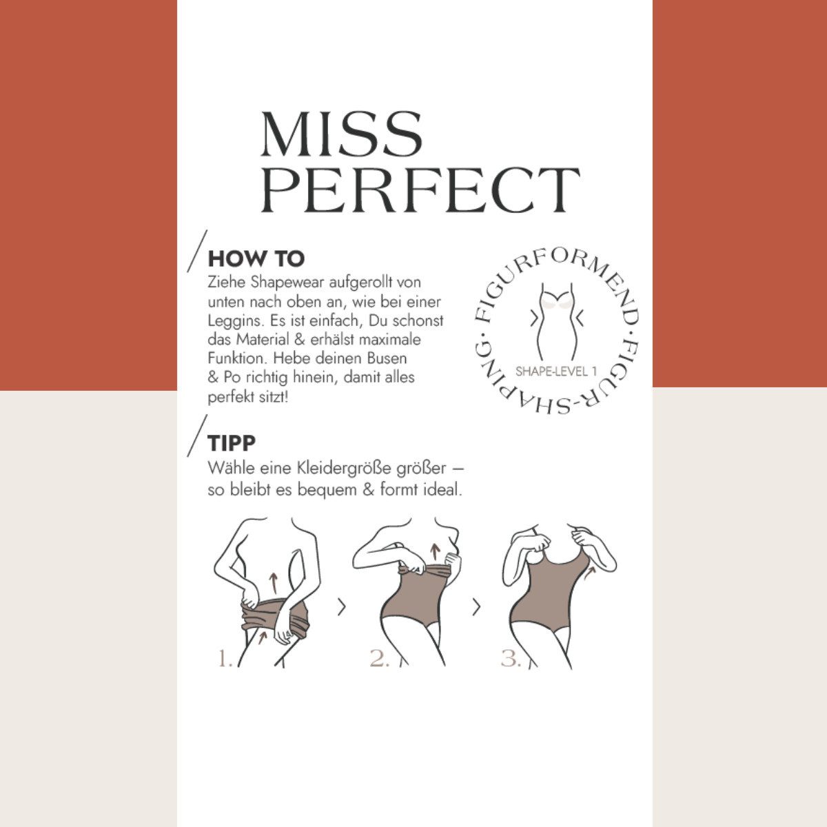 Miss Perfect Body 36000 Figurformender und nahtloser Shaping-Body ohne Bügel – Bild 4 von 5