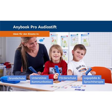 Anybook Lernspielzeug Pro Audiostift M700, Aufnahmefunktion Code-Technologie für Lernen Nachhilfe Förderung