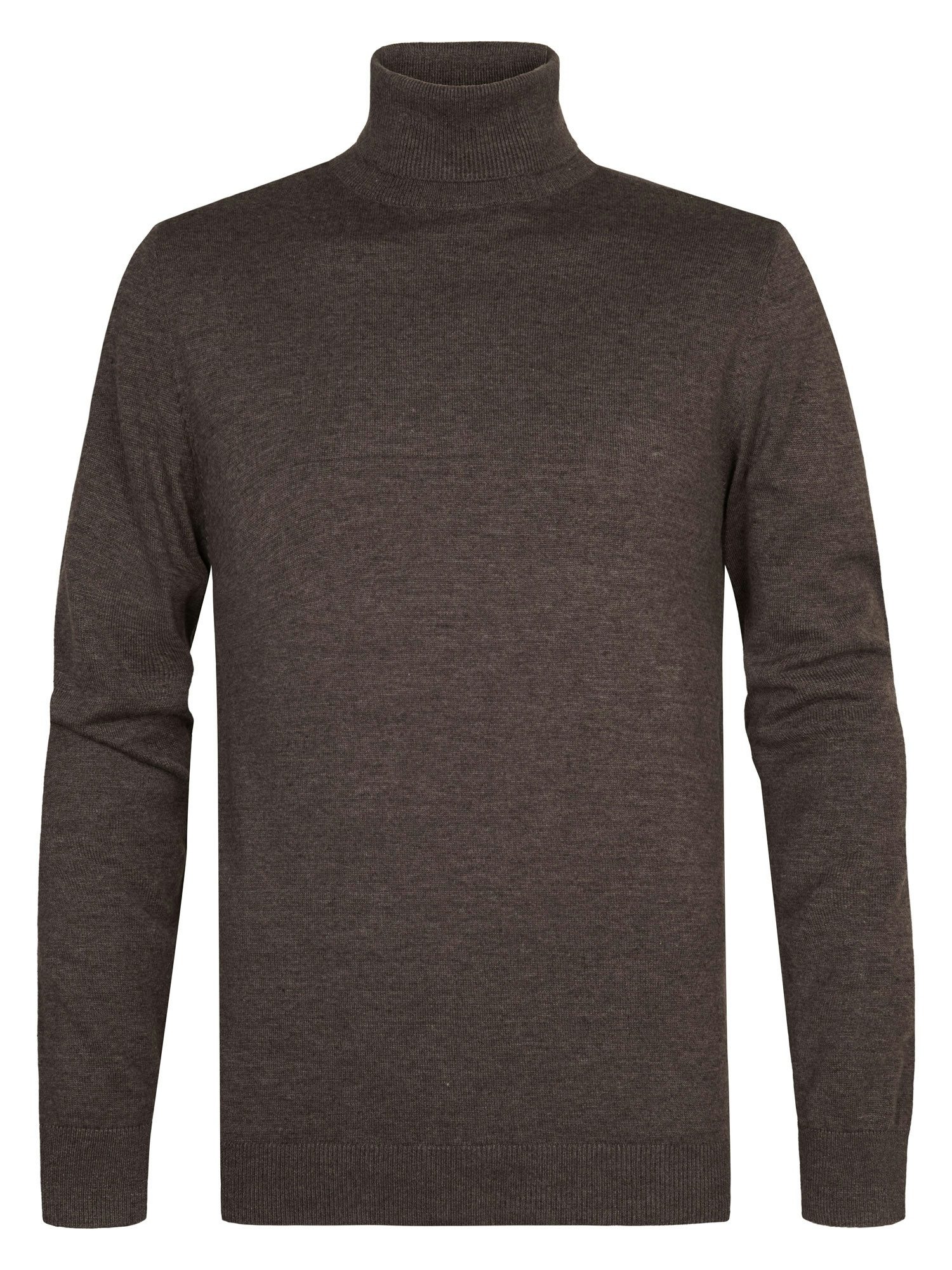 Rollkragenpullover Men Knitwear Collar Basi
