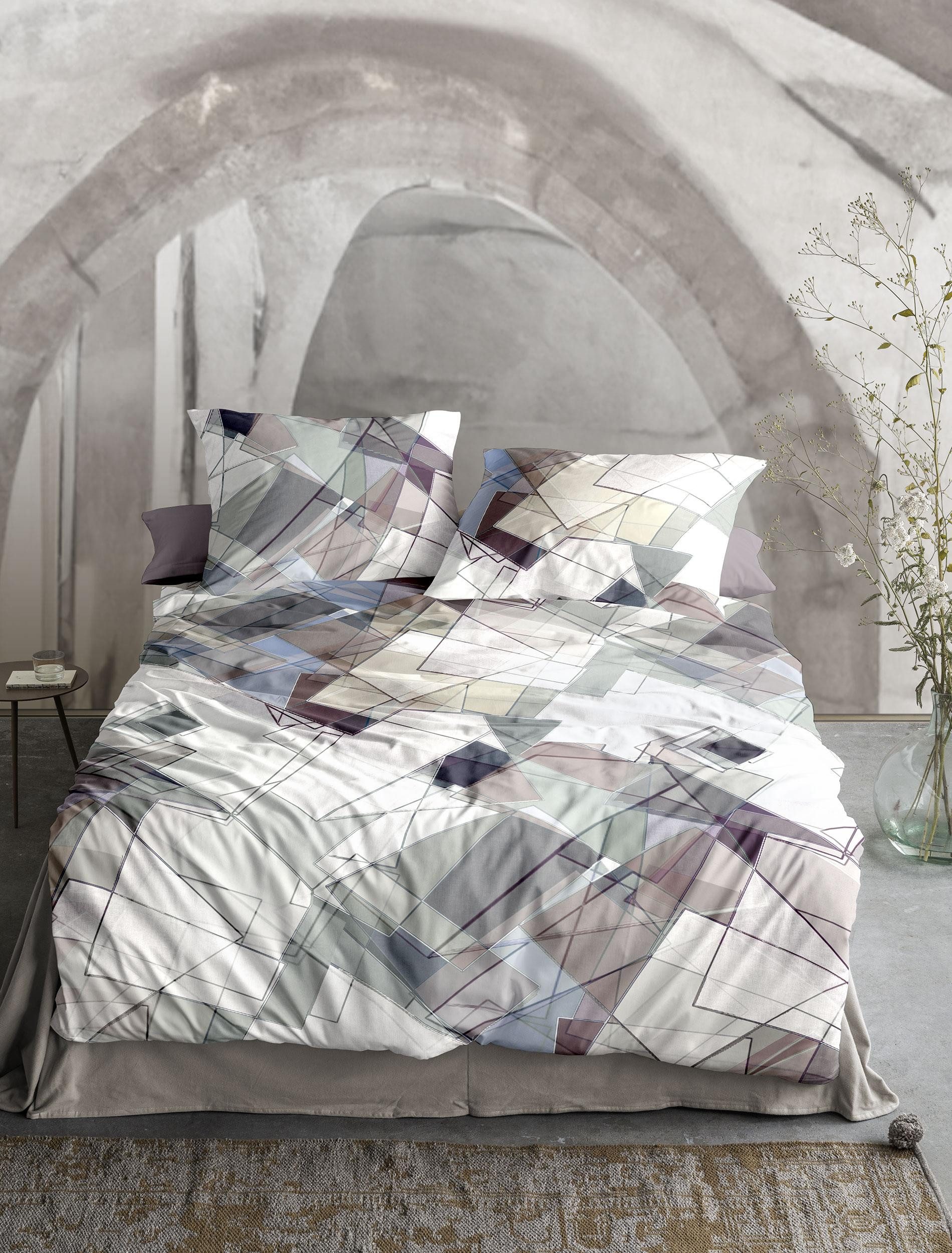 Irisette Bettwäsche Wave 8889, Mako-Satin, 2 günstig online kaufen