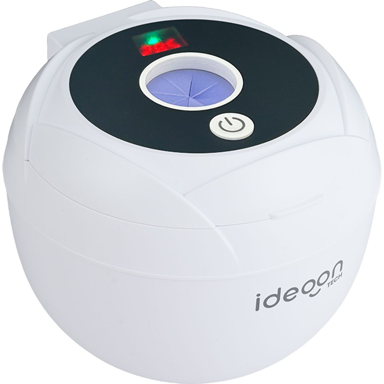 shop'n smile ideoon Ultraschallreiniger 25W Ultraschall Reinigungsgerät Zahnspangen Schmuck 4 UVA/UVC-Lichtern, 5 kHz Ultraschall & UV-Licht mit 4 Reinigungsmodi