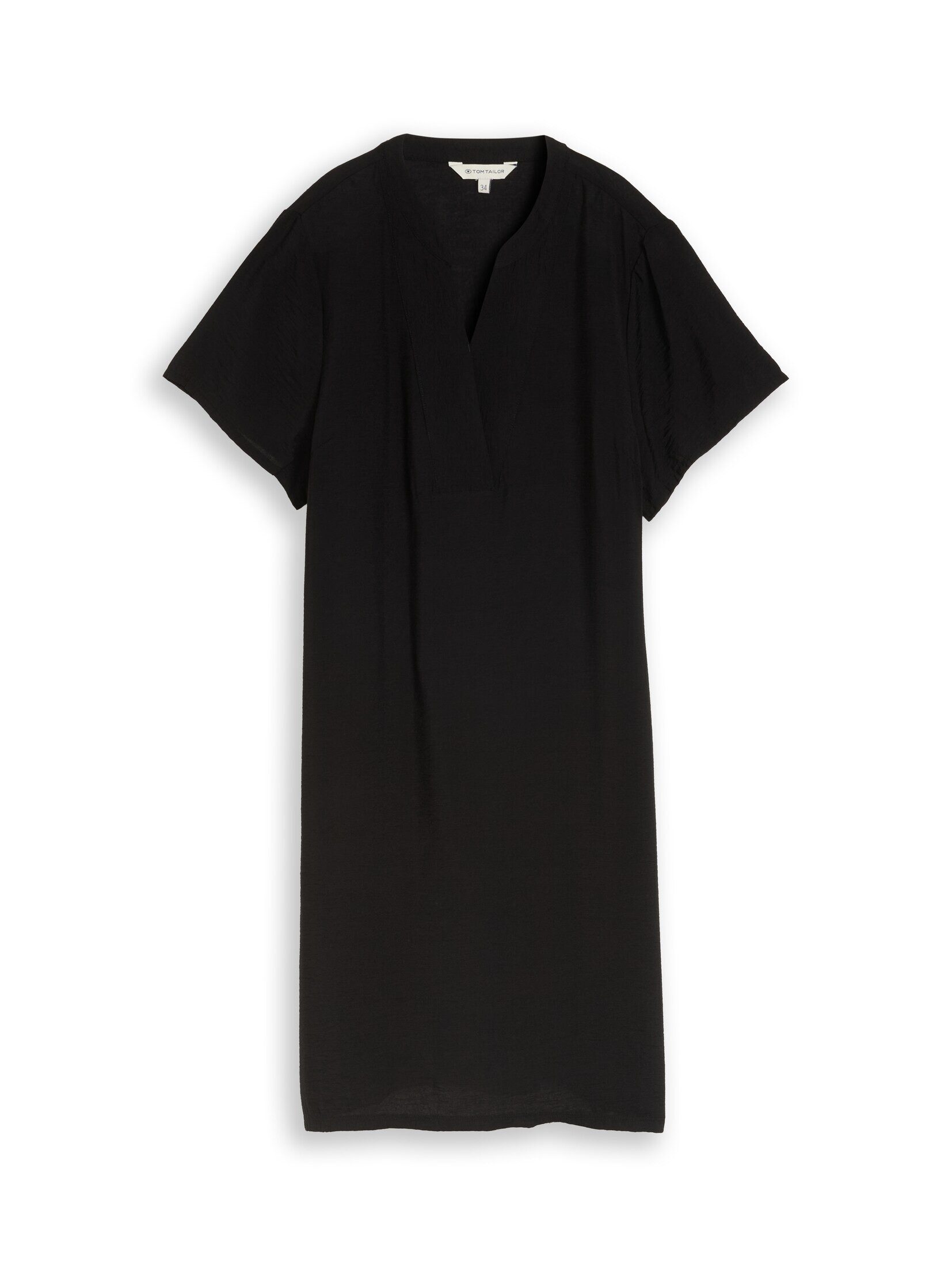 TOM TAILOR Midikleid Kleider & Jumpsuits Kleid mit V-Ausschnitt