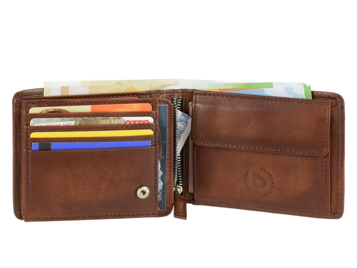 Brieftasche, Domus, Geldbörse bugatti RFID-Schutz Herrenbörse,