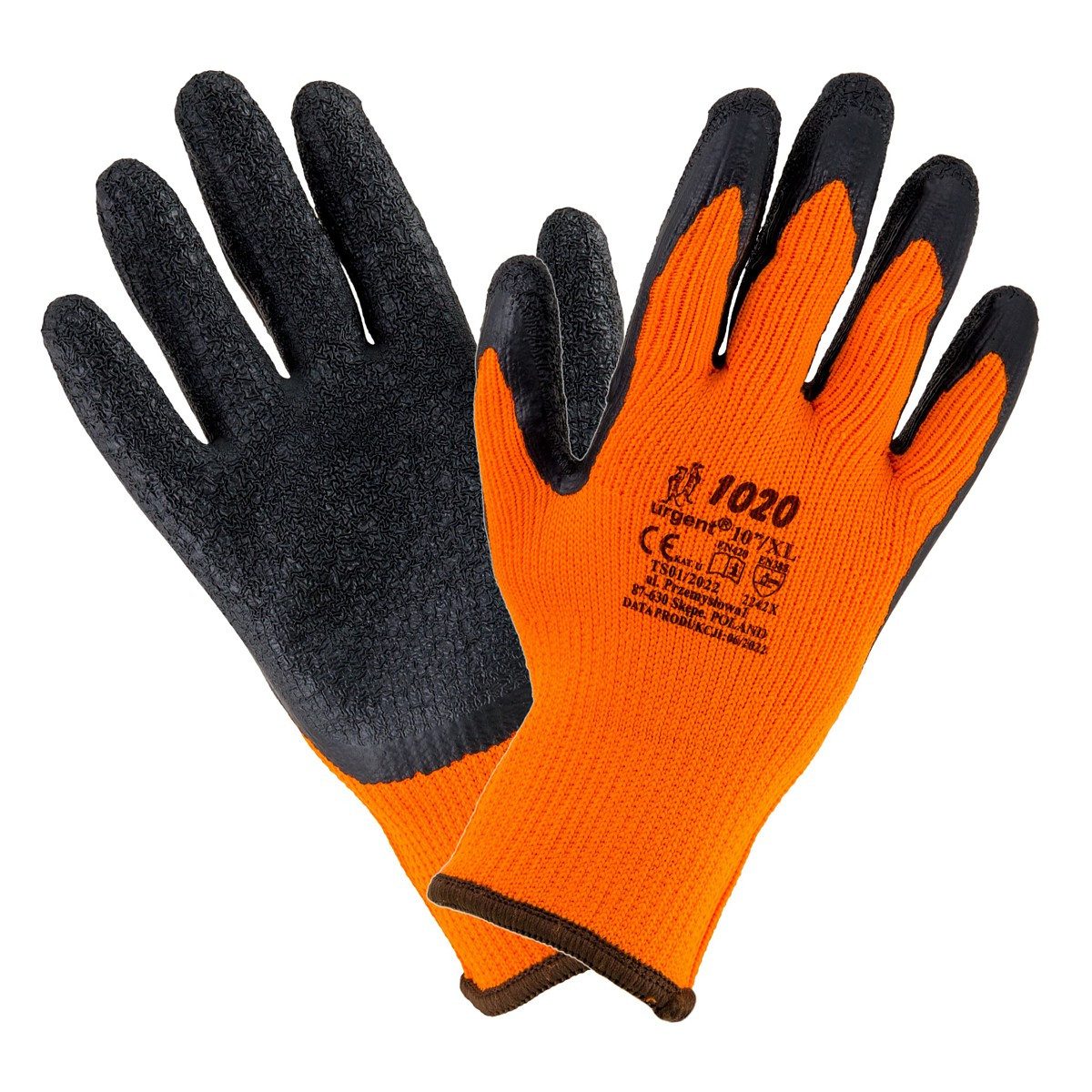 Winter-Arbeitshandschuhe Urgent Winter Arbeitshandschuhe mit Latexbeschichtung 1020