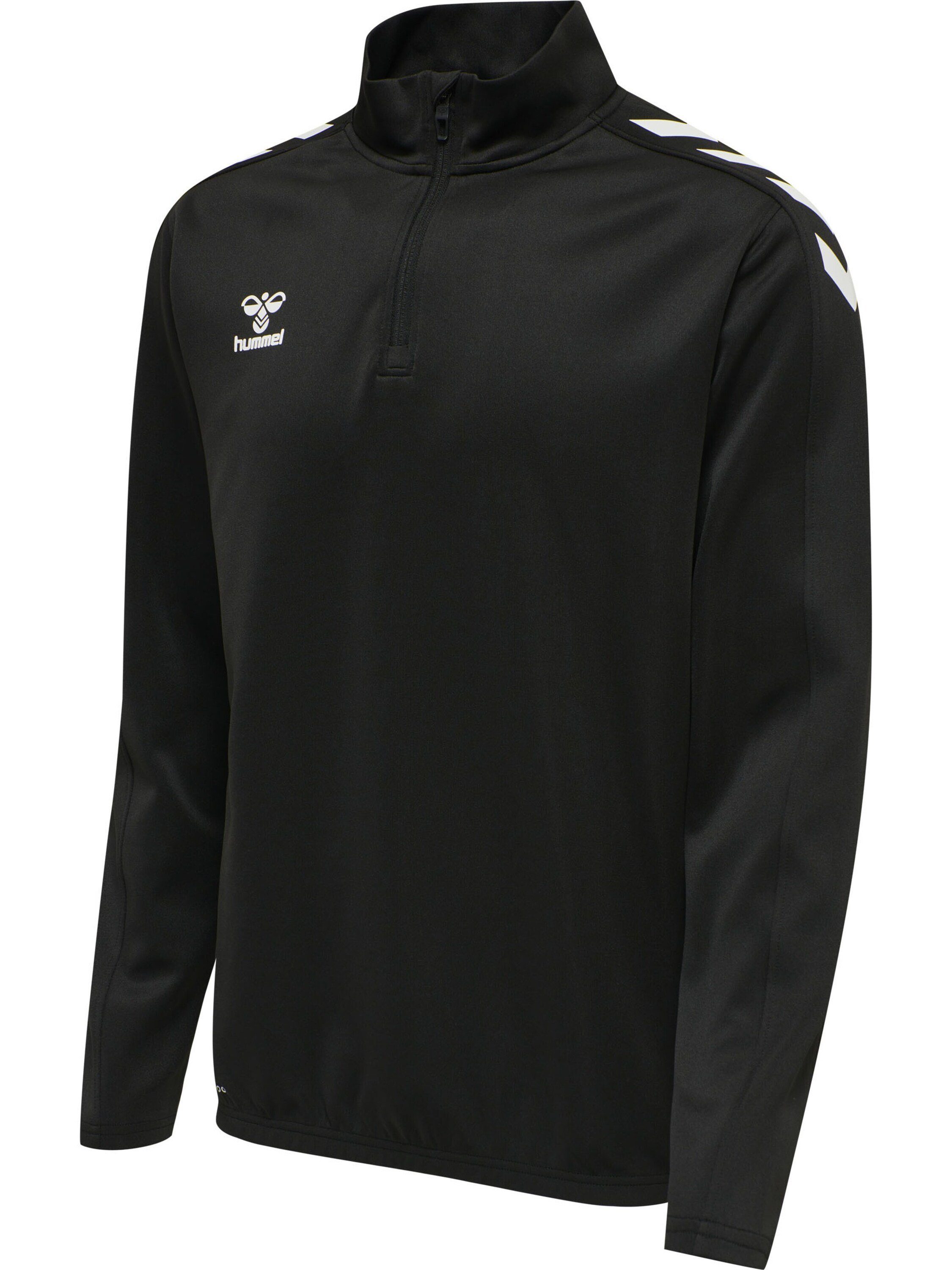 Sweatshirt hummel Plain/ohne Details (1-tlg) schwarz